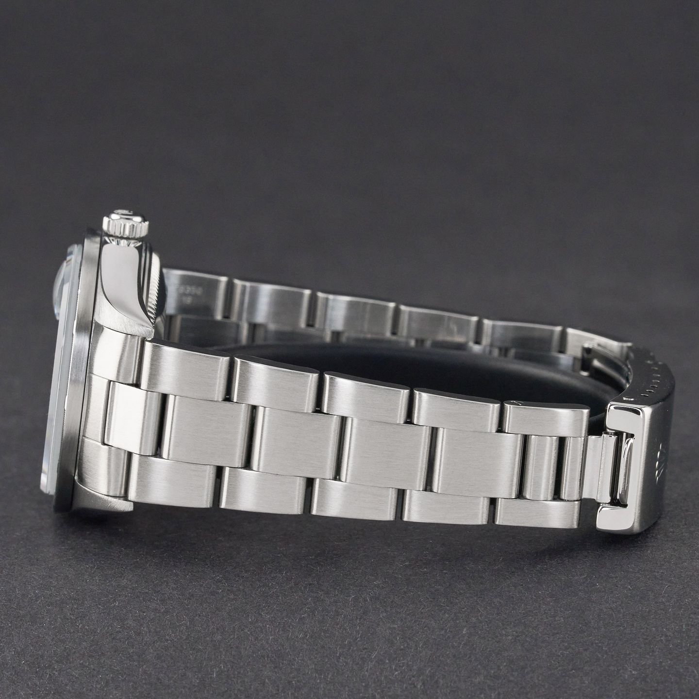 Rolex Oyster Perpetual Date 15210 (1999) - Blauw wijzerplaat 34mm Staal (6/8)