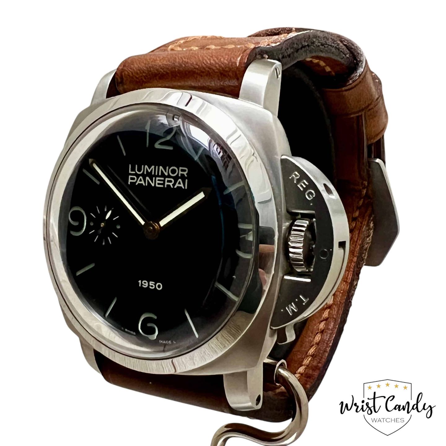 Panerai Special Editions PAM00127 (2003) - Zwart wijzerplaat 47mm Staal (2/8)