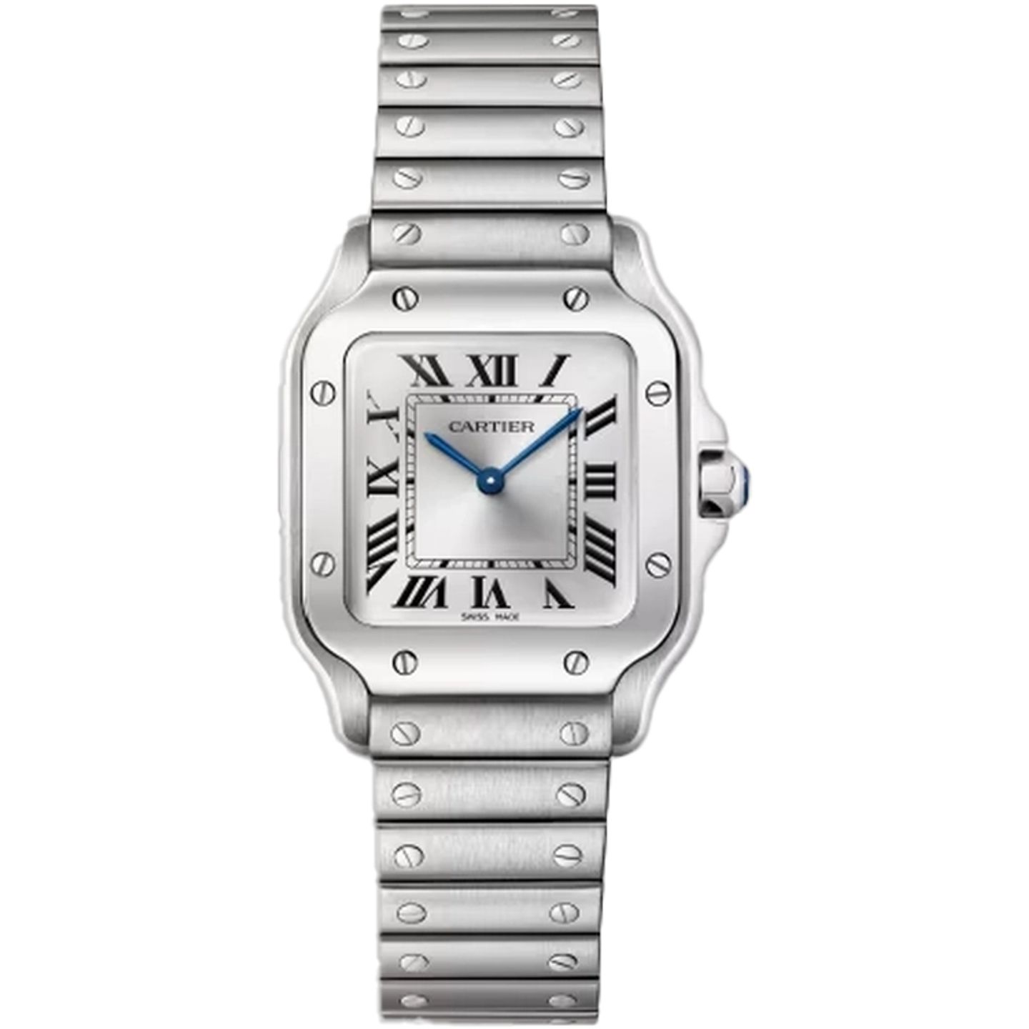 Cartier Santos Dumont WSSA0082 (2025) - Silver dial 27 mm Steel case (1/1)