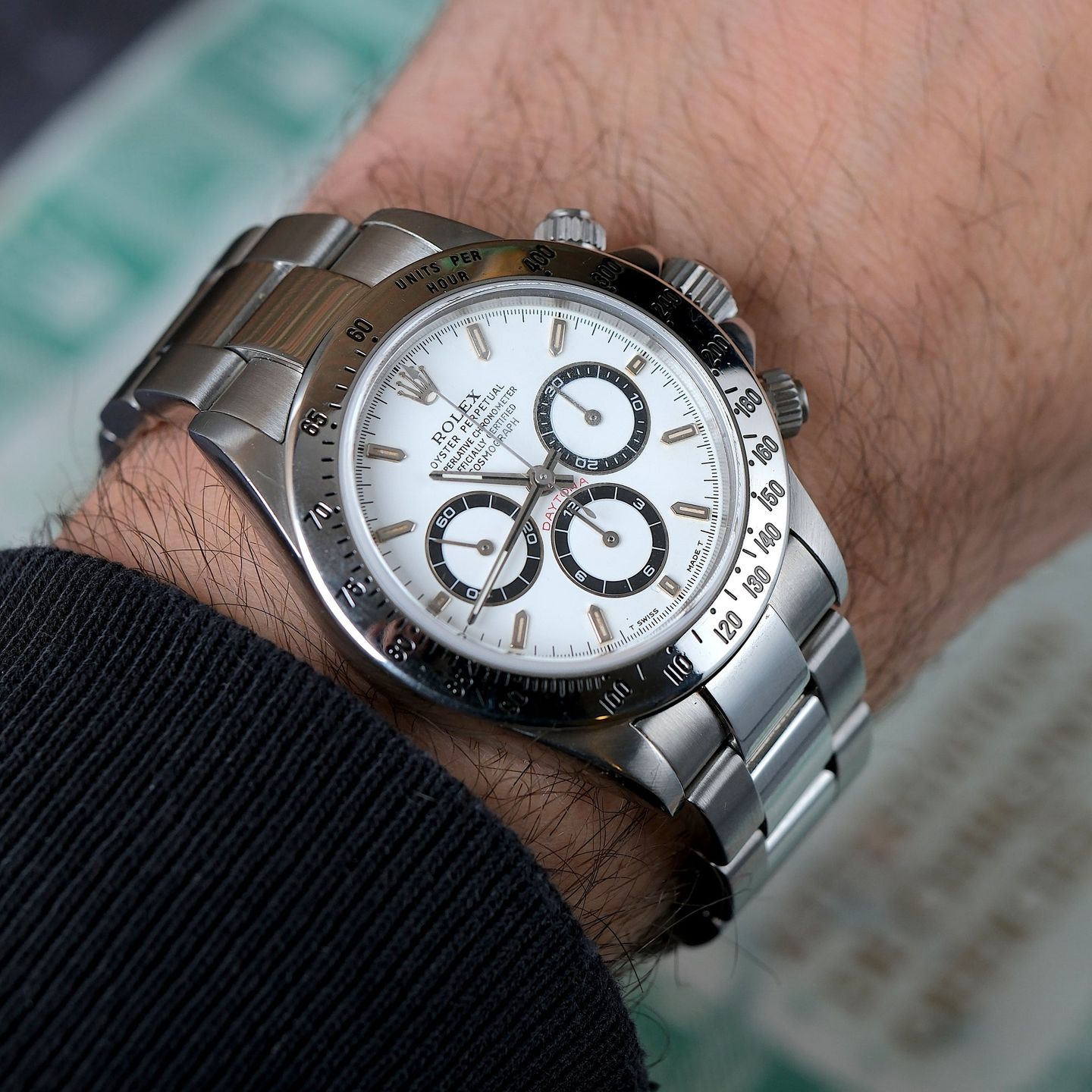 Rolex Daytona 16520 (1999) - White dial 40 mm Steel case (2/8)