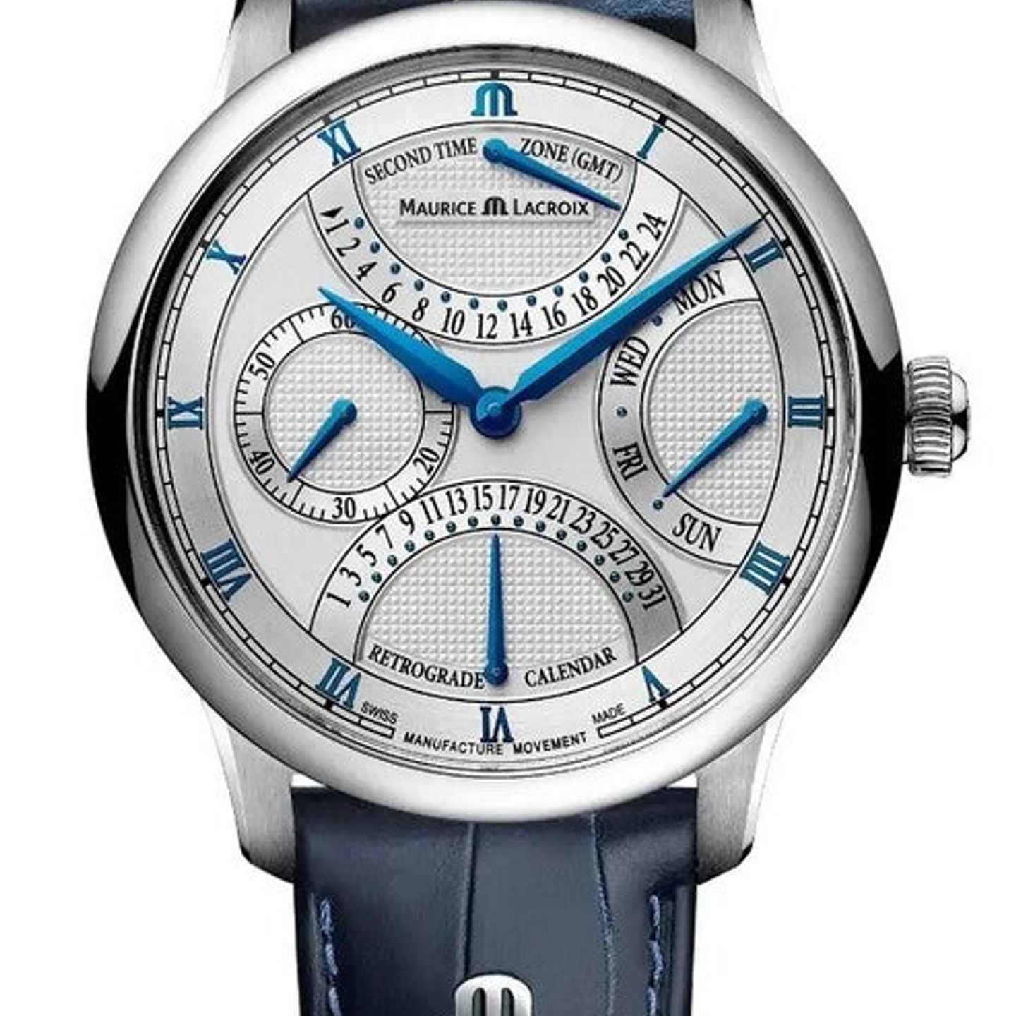Maurice Lacroix Masterpiece MP6538-SS001-110-1 (2026) - Silver dial 43 mm Steel case (1/1)