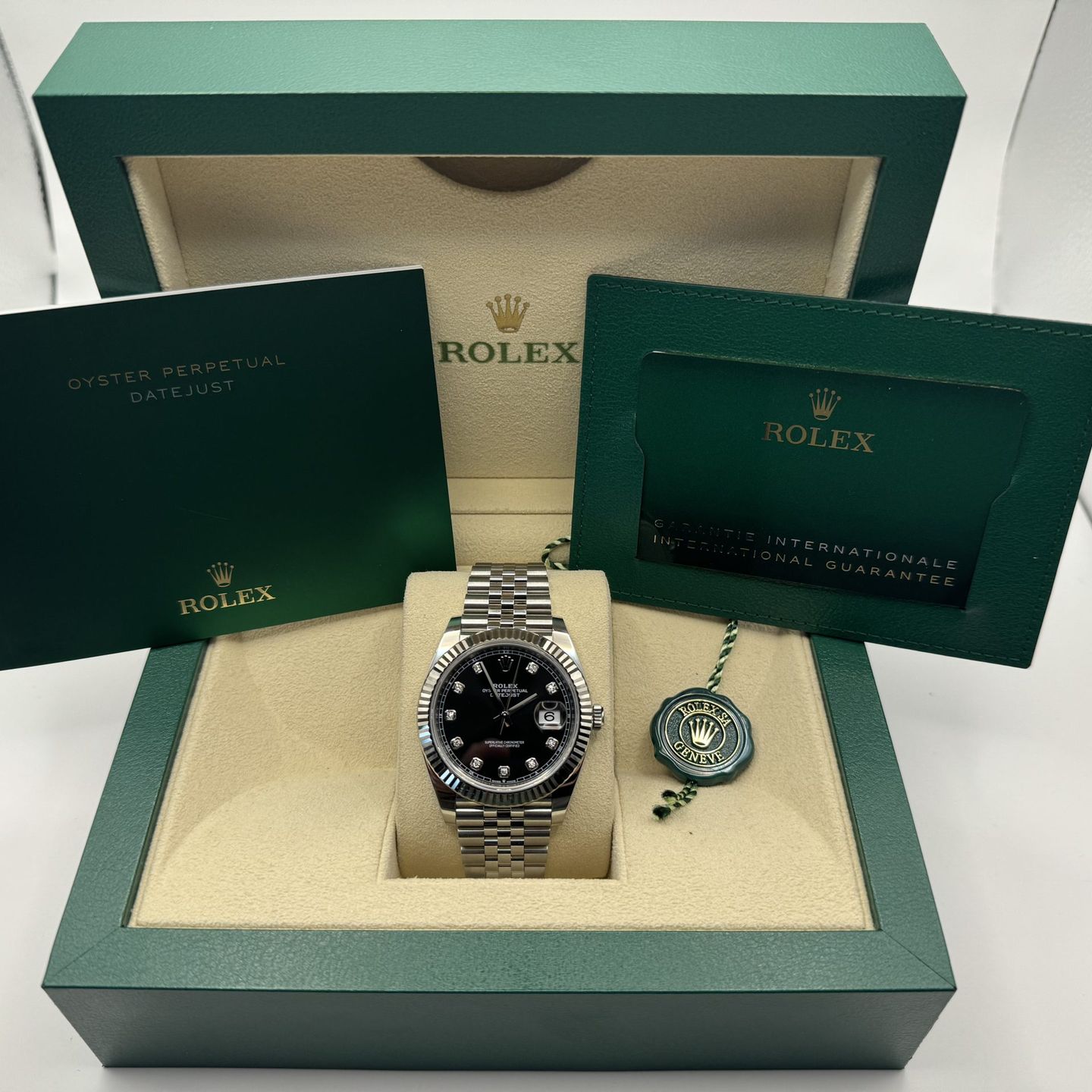 Rolex Datejust 41 126334 (2022) - Zwart wijzerplaat 41mm Staal (7/8)