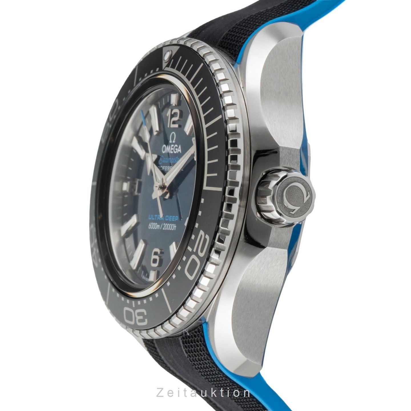 Omega Seamaster Planet Ocean 215.32.46.21.03.001 (Onbekend (willekeurig serienummer)) - Blauw wijzerplaat 46mm Staal (5/8)