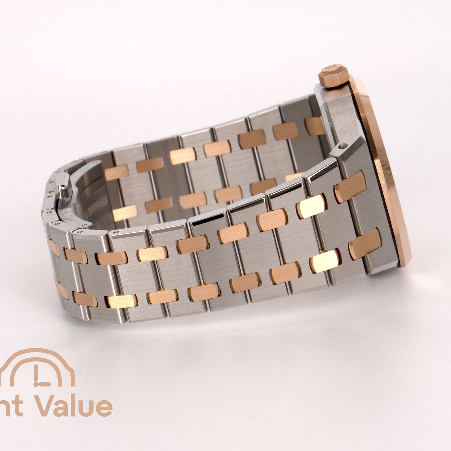Audemars Piguet Royal Oak Selfwinding 77450SR.OO.1361SR.03 (2026) - Grey dial 34 mm Gold/Steel case (3/6)