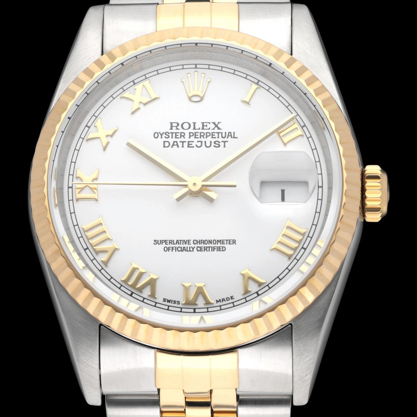 Rolex Datejust 36 16233 (2002) - 36 mm Gold/Steel case (1/8)