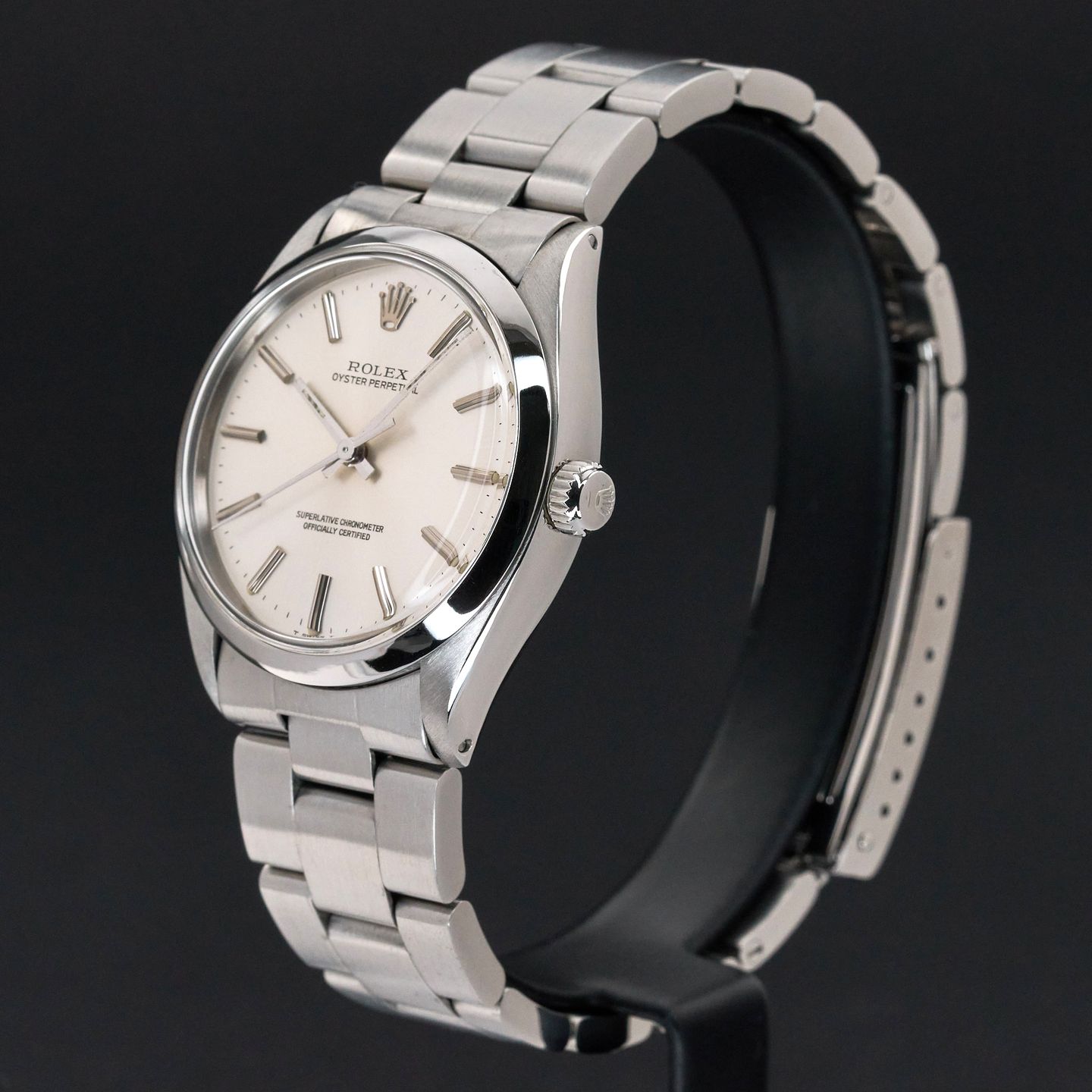 Rolex Oyster Perpetual 1002 (1982) - 34mm Staal (4/8)