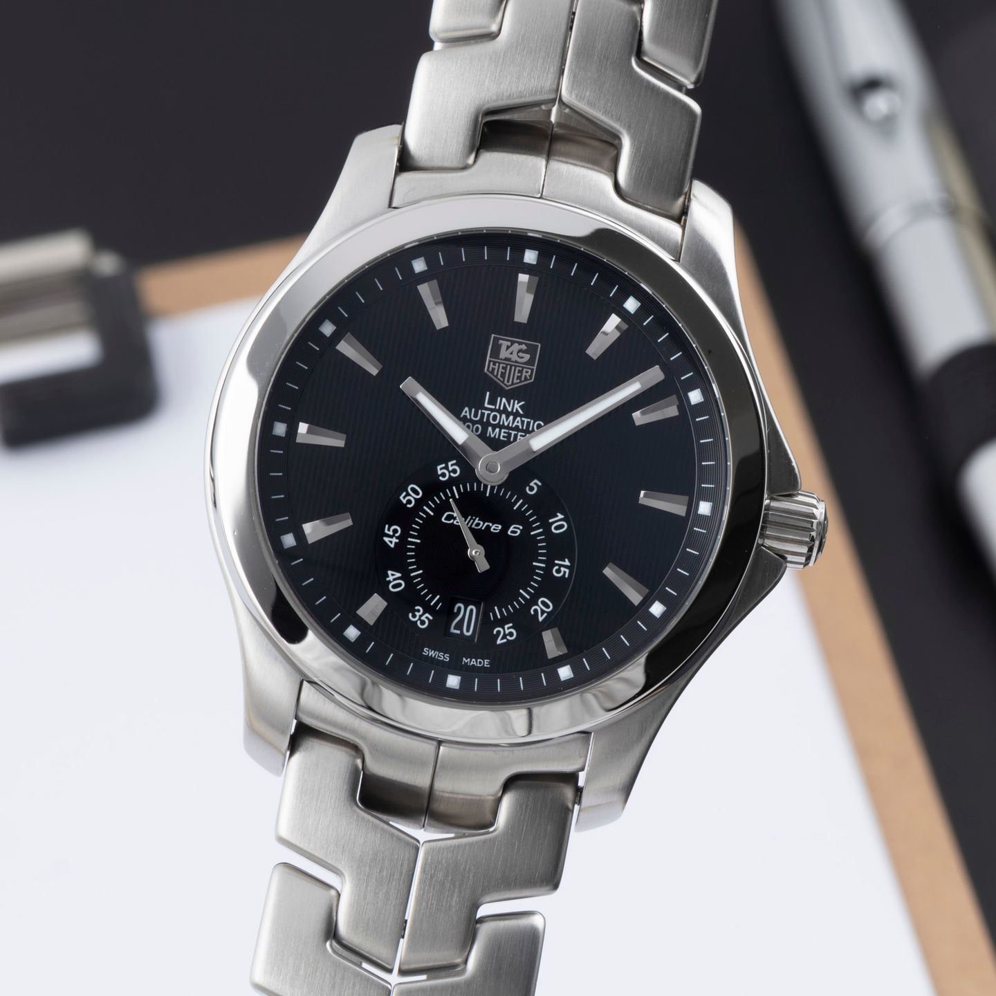 TAG Heuer Link Calibre 6 WJF211A - (3/8)