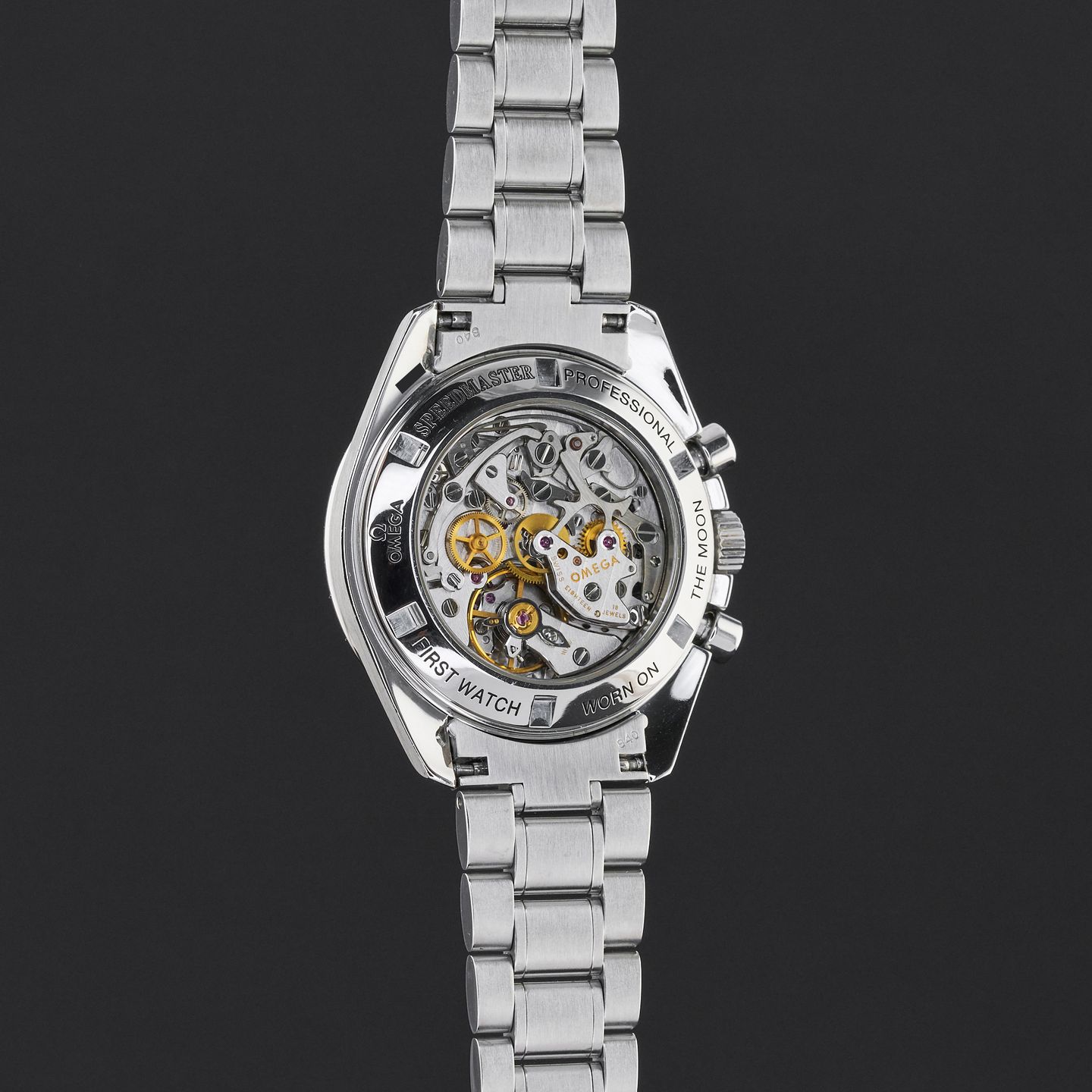 Omega Speedmaster Professional Moonwatch 3572.50 (Onbekend (willekeurig serienummer)) - Zwart wijzerplaat 42mm Staal (7/8)