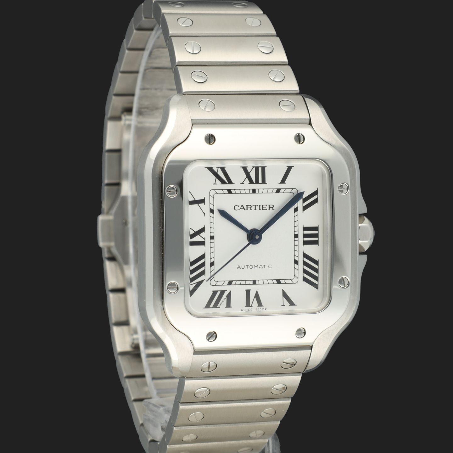 Cartier Santos WSSA0029 (2026) - Silver dial 35 mm Steel case (4/8)