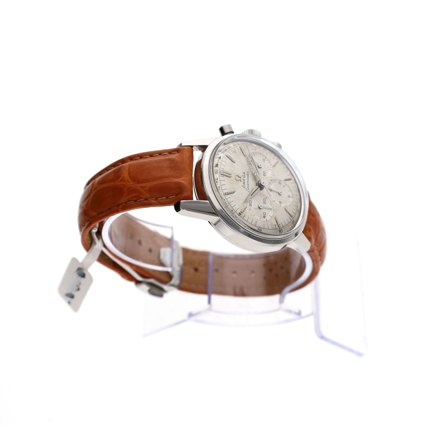 Omega Seamaster 105.001-62 (1962) - Wit wijzerplaat 36mm Staal (5/8)