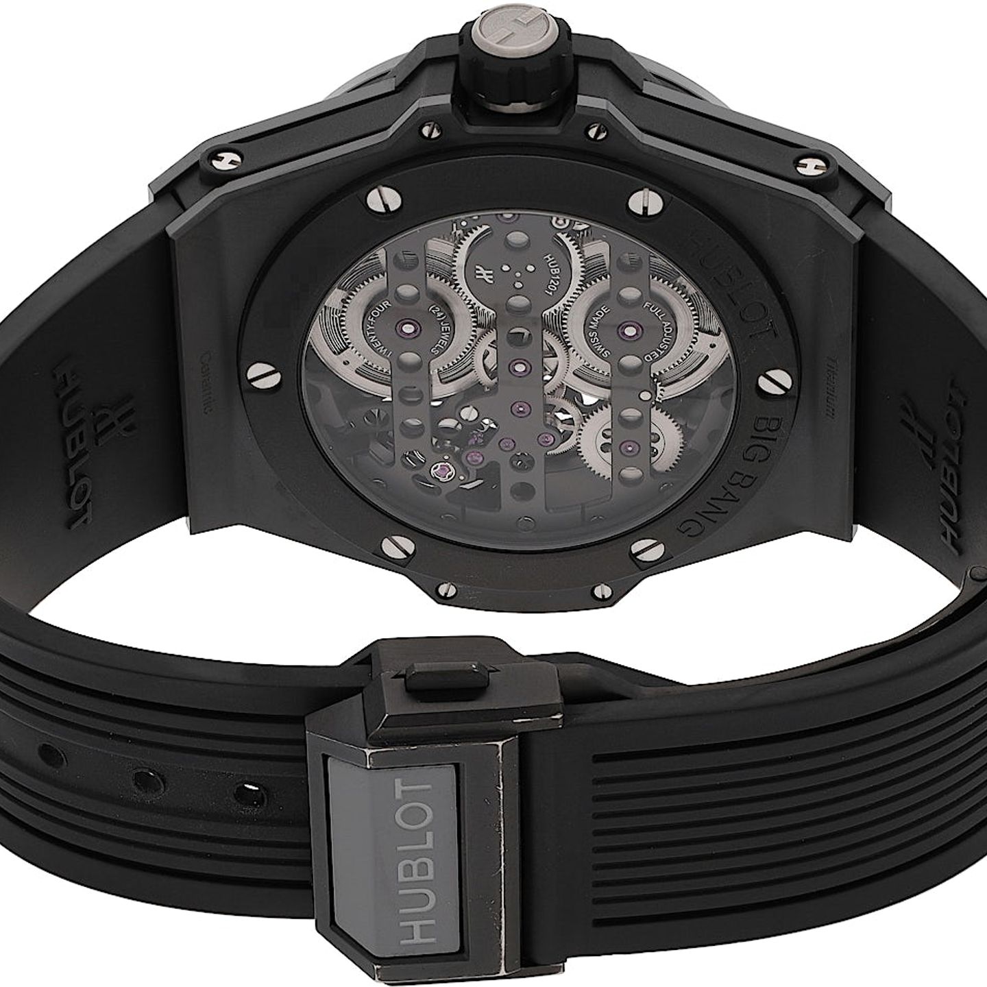 Hublot Big Bang Meca-10 414.CI.1123.RX (2020) - Transparent dial 45 mm Ceramic case (5/5)