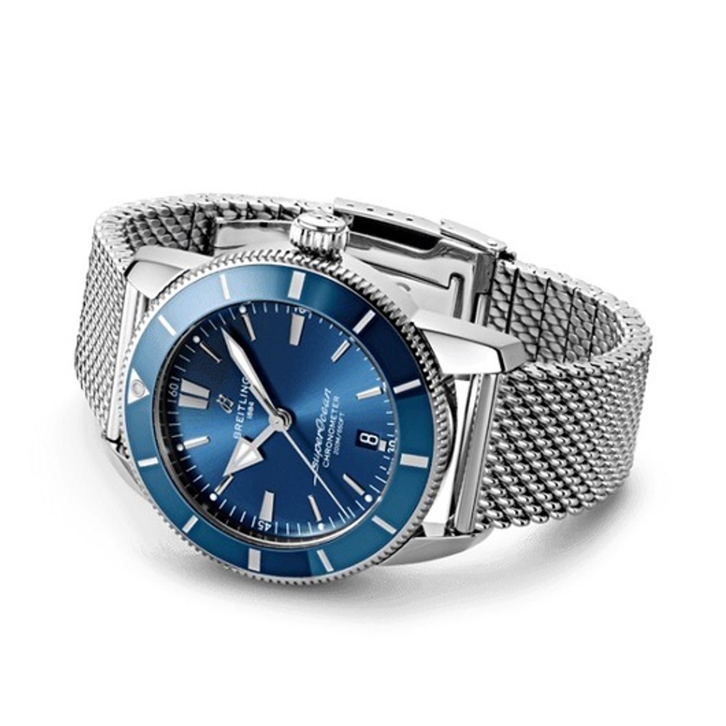 Breitling Superocean Heritage AB2030161C1A1 (2019) - Blue dial 44 mm Steel case (4/5)