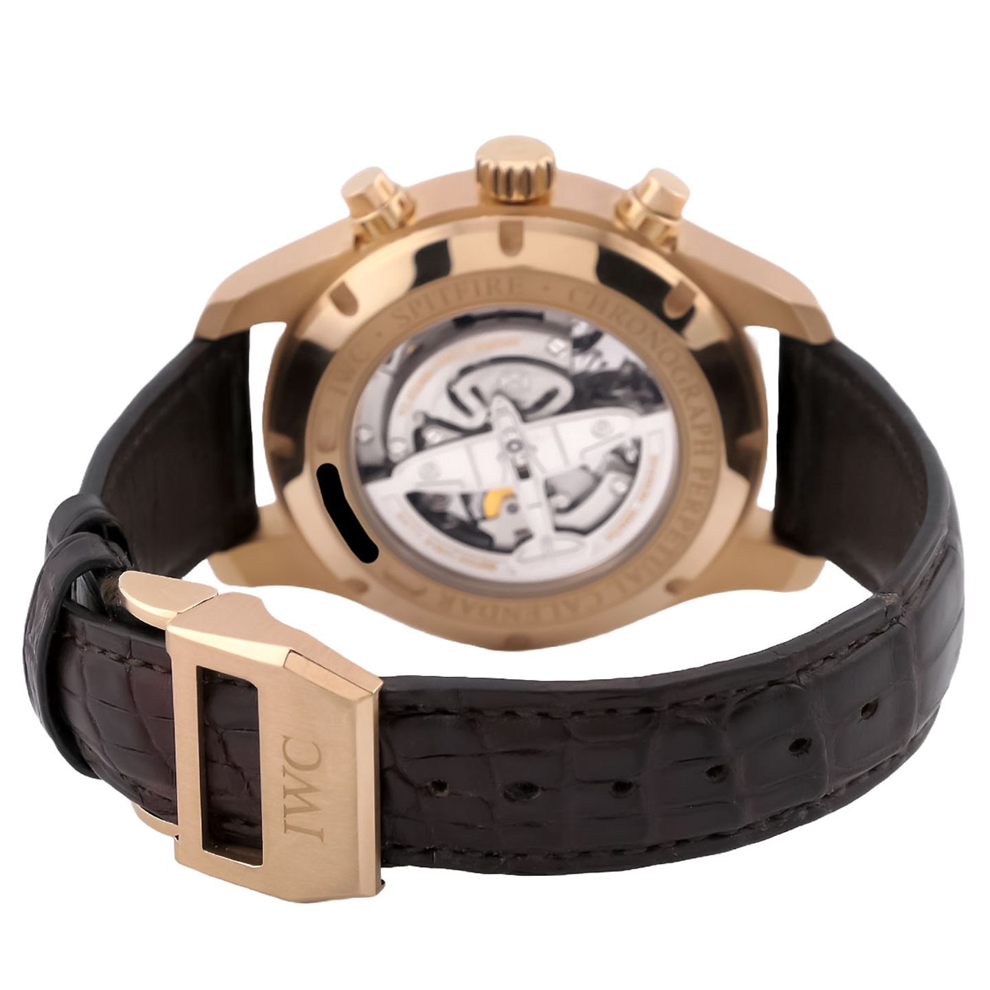 IWC Pilot Spitfire Perpetual Calendar Digital Date-Month IW379103 (2017) - Grey dial 46 mm Rose Gold case (7/8)