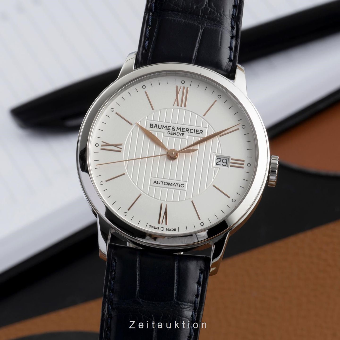 Baume & Mercier Classima M0A10263 (2022) - 40mm Staal (1/8)