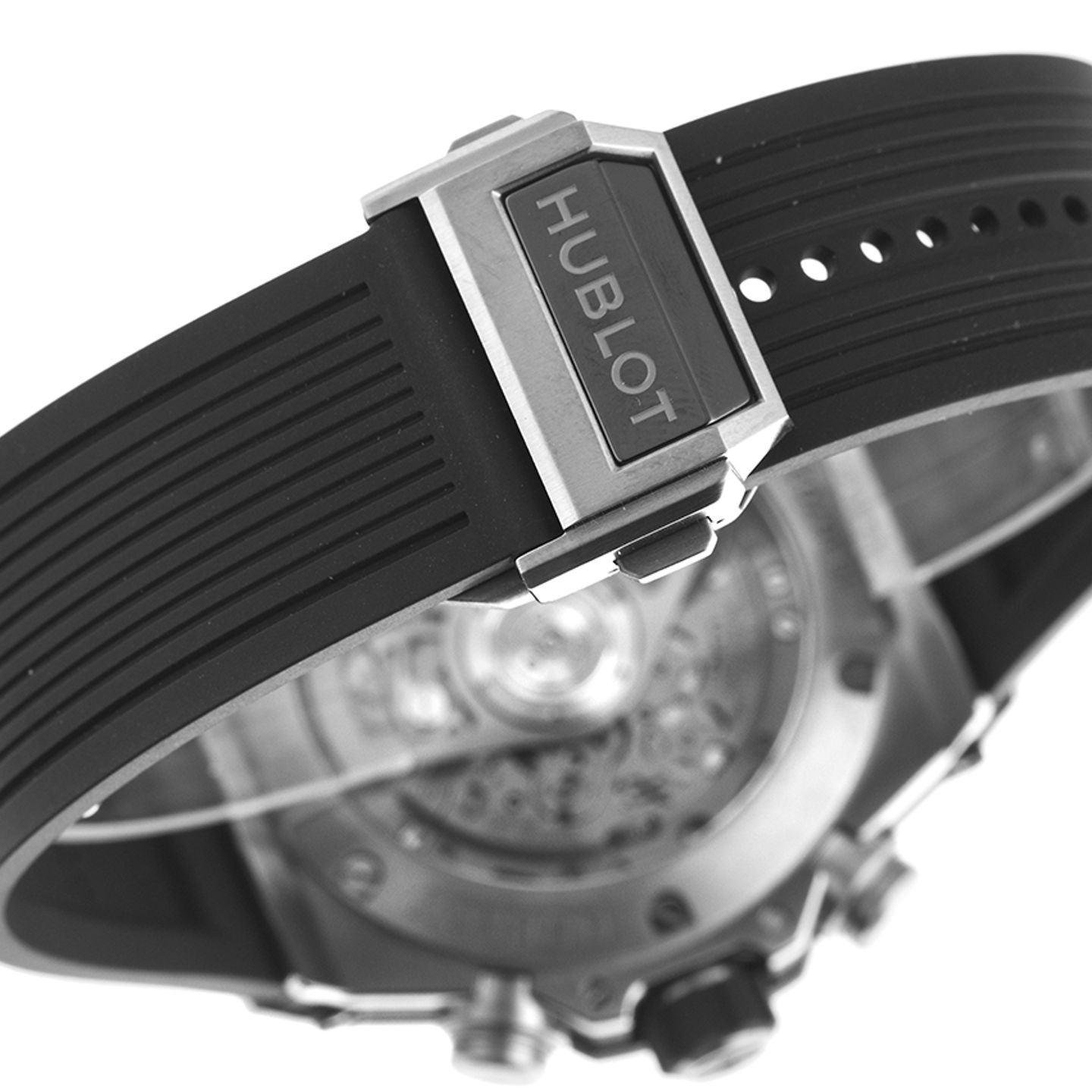 Hublot Big Bang 411.NM.1171.RX  (2024) - Transparent dial 42 mm Titanium case (7/7)