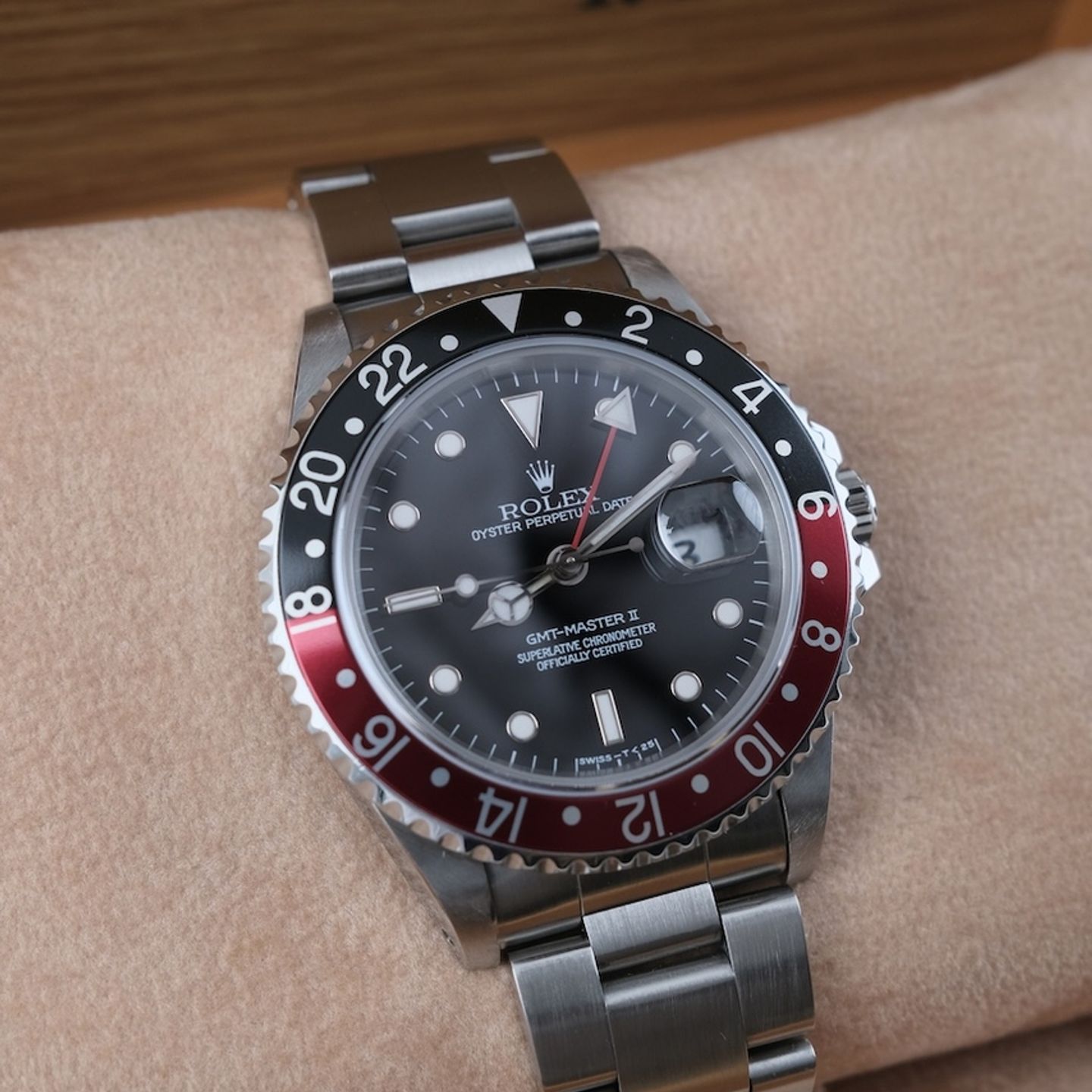 Rolex GMT-Master II 16710 (1996) - 40mm Staal (2/8)