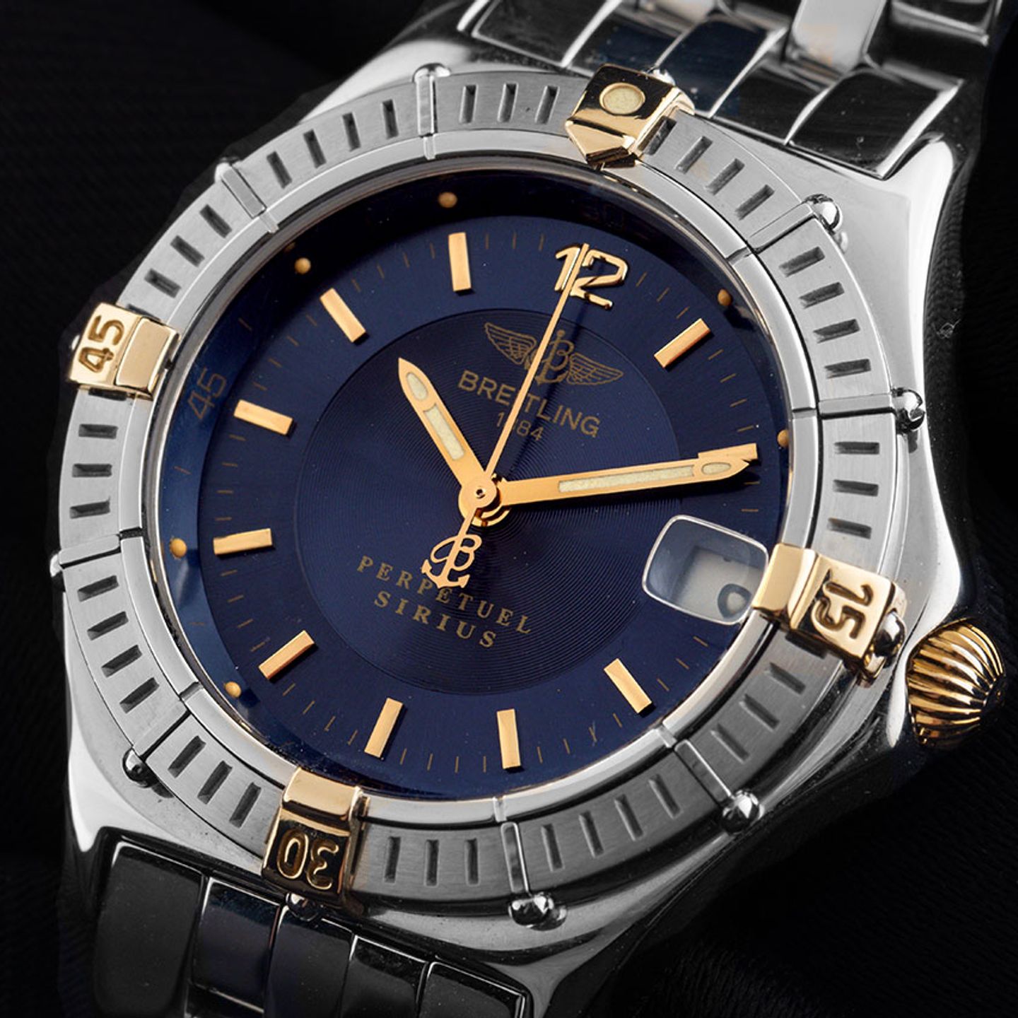 Breitling Sirius B62022 (1994) - 30 mm Steel case (3/8)