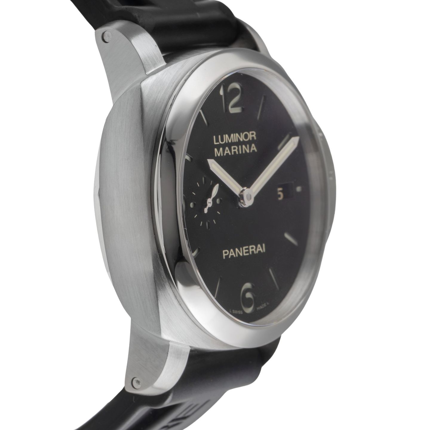 Panerai Luminor Marina 1950 3 Days Automatic PAM00328 (2012) - Black dial 44 mm Steel case (7/8)