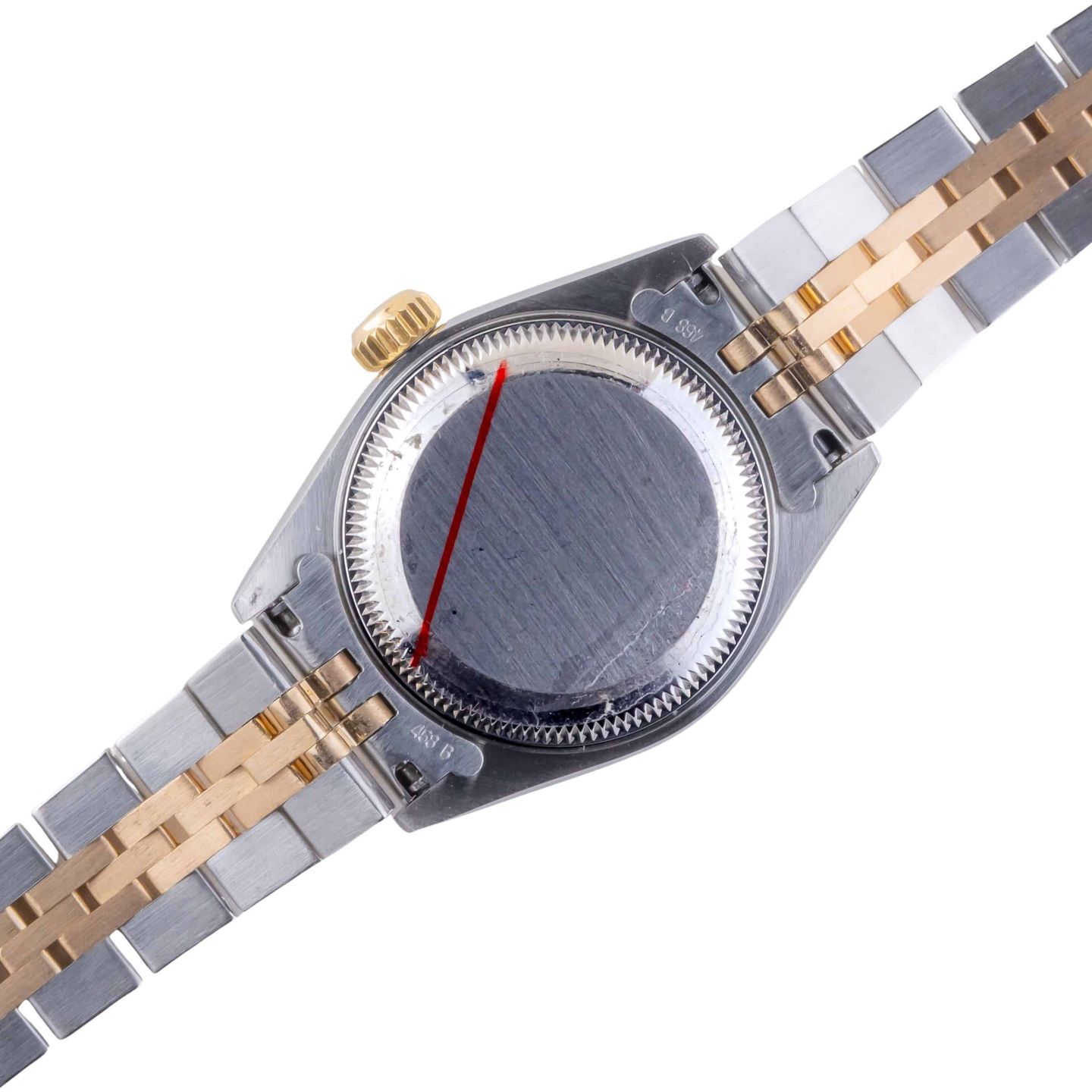 Rolex Lady-Datejust 69173 (1995) - Champagne dial 26 mm Gold/Steel case (4/8)