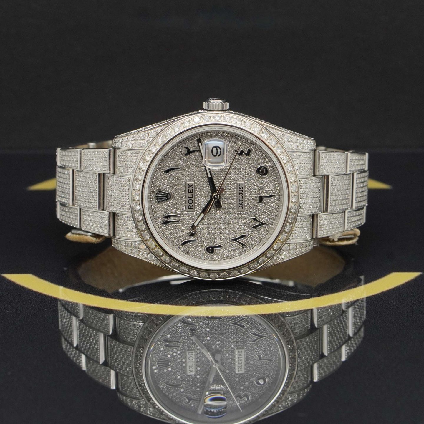 Rolex Datejust 41 126300 (2021) - Diamant wijzerplaat 41mm Staal (4/6)