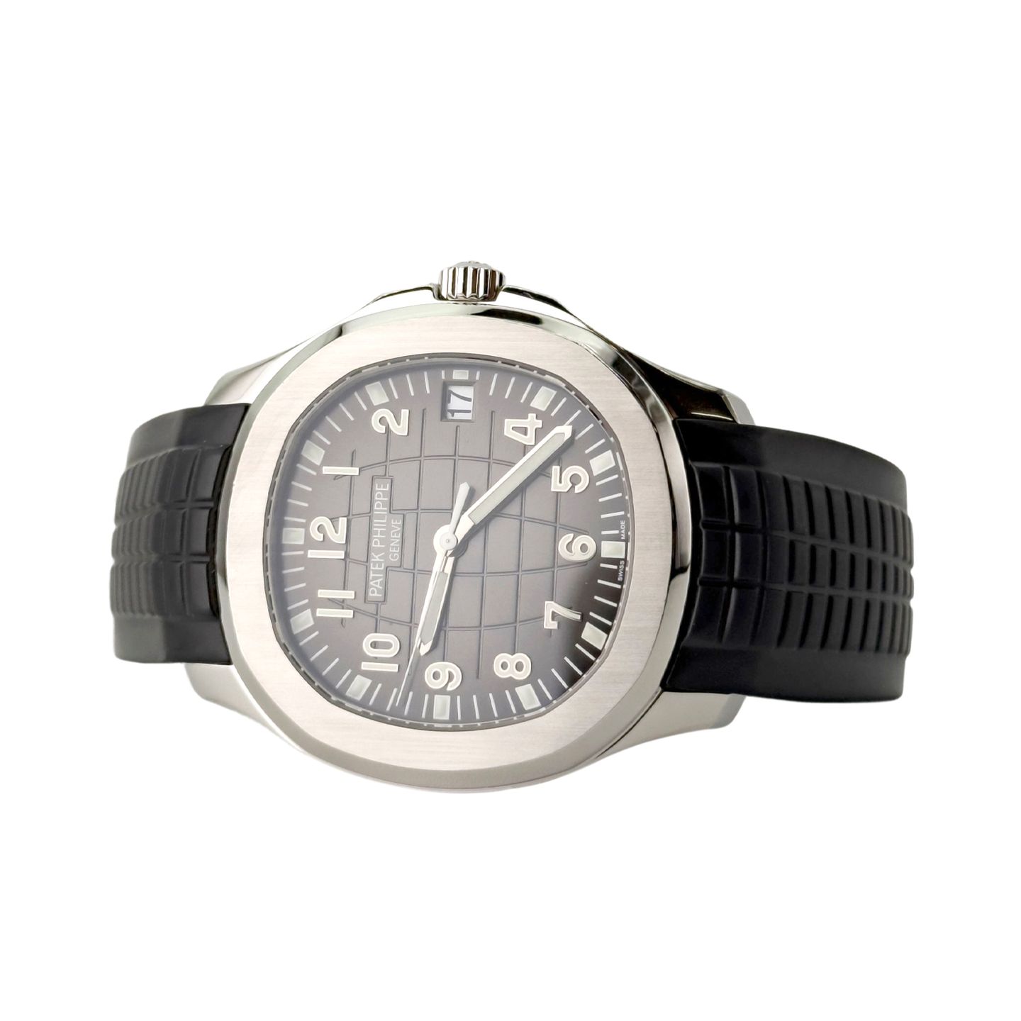Patek Philippe Aquanaut 5167A-001 (2018) - Black dial 40 mm Steel case (3/6)