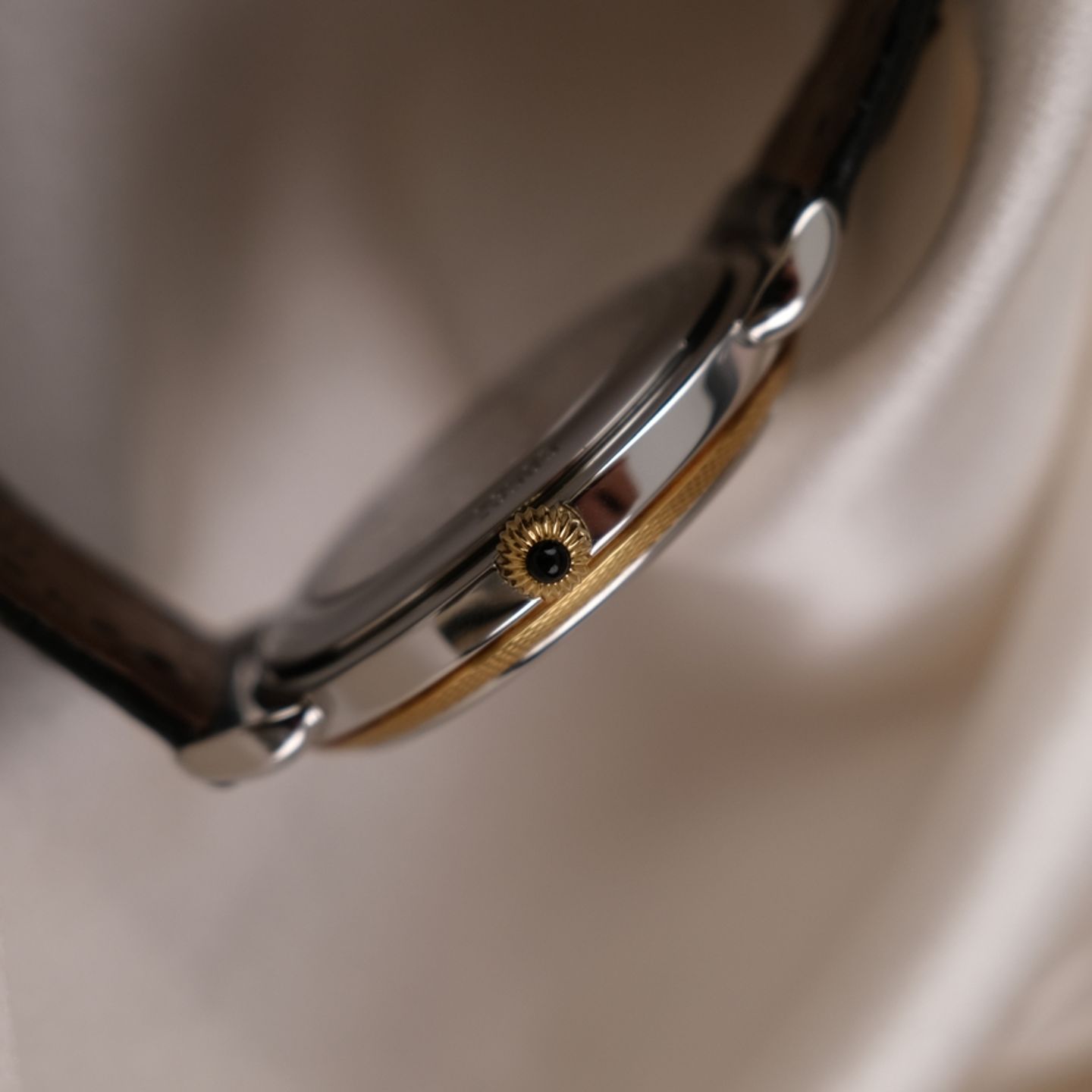 Maurice Lacroix Aikon AI6006-PVY11-170-1 (1993) - Pearl dial 35 mm Gold/Steel case (6/8)