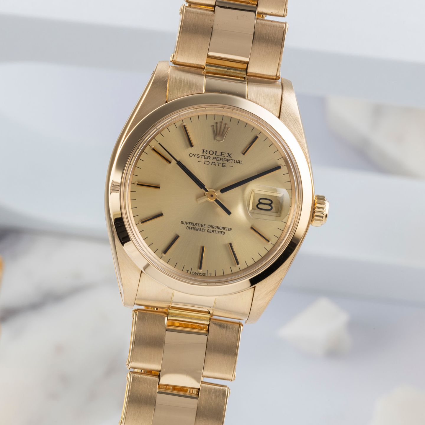 Rolex Oyster Perpetual Date 1500 - (3/8)