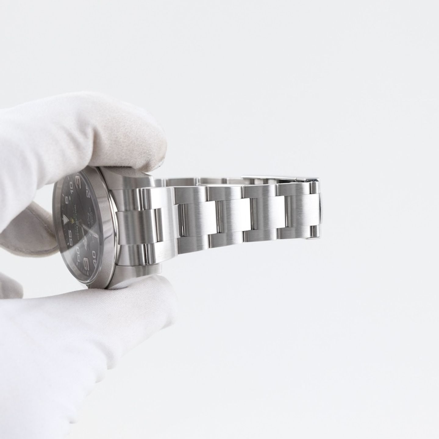 Rolex Air-King 116900 (2020) - Zwart wijzerplaat 40mm Staal (8/8)