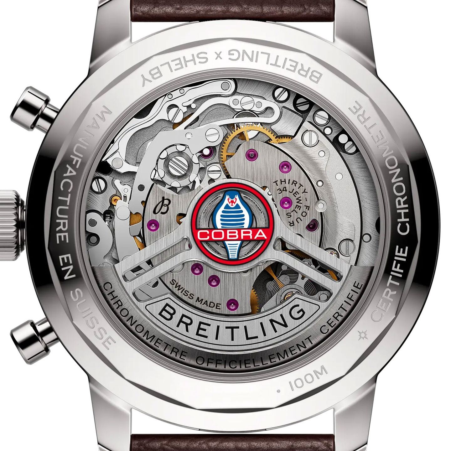 Breitling Top Time AB01763A1C1X1 (Unknown (random serial)) - Blue dial 41 mm Steel case (3/4)