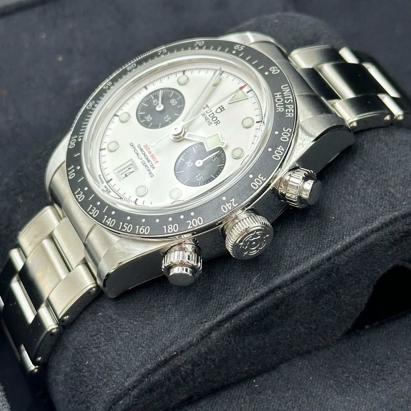 Tudor Black Bay Chrono 79360N-0002 (2024) - White dial 41 mm Steel case (6/8)