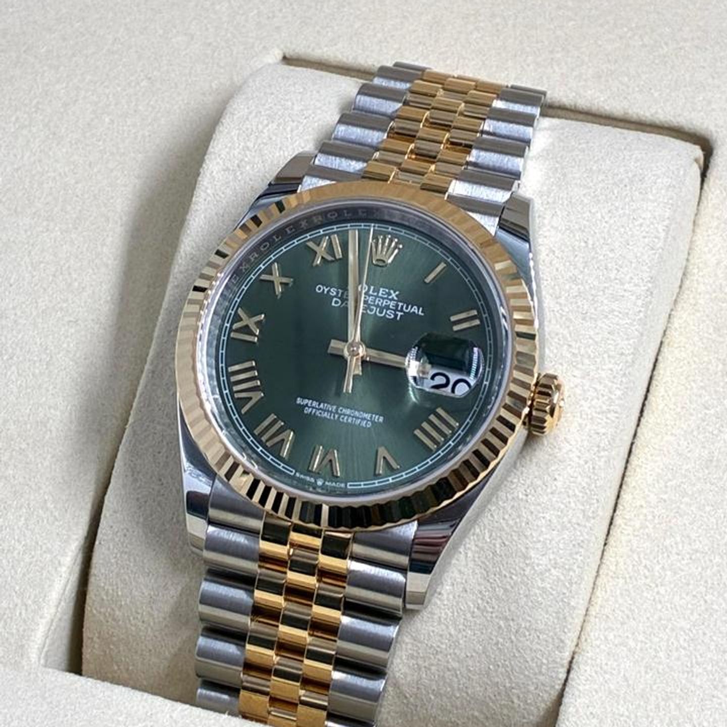 Rolex Datejust 126233 (2026) - 36mm Staal (9/10)