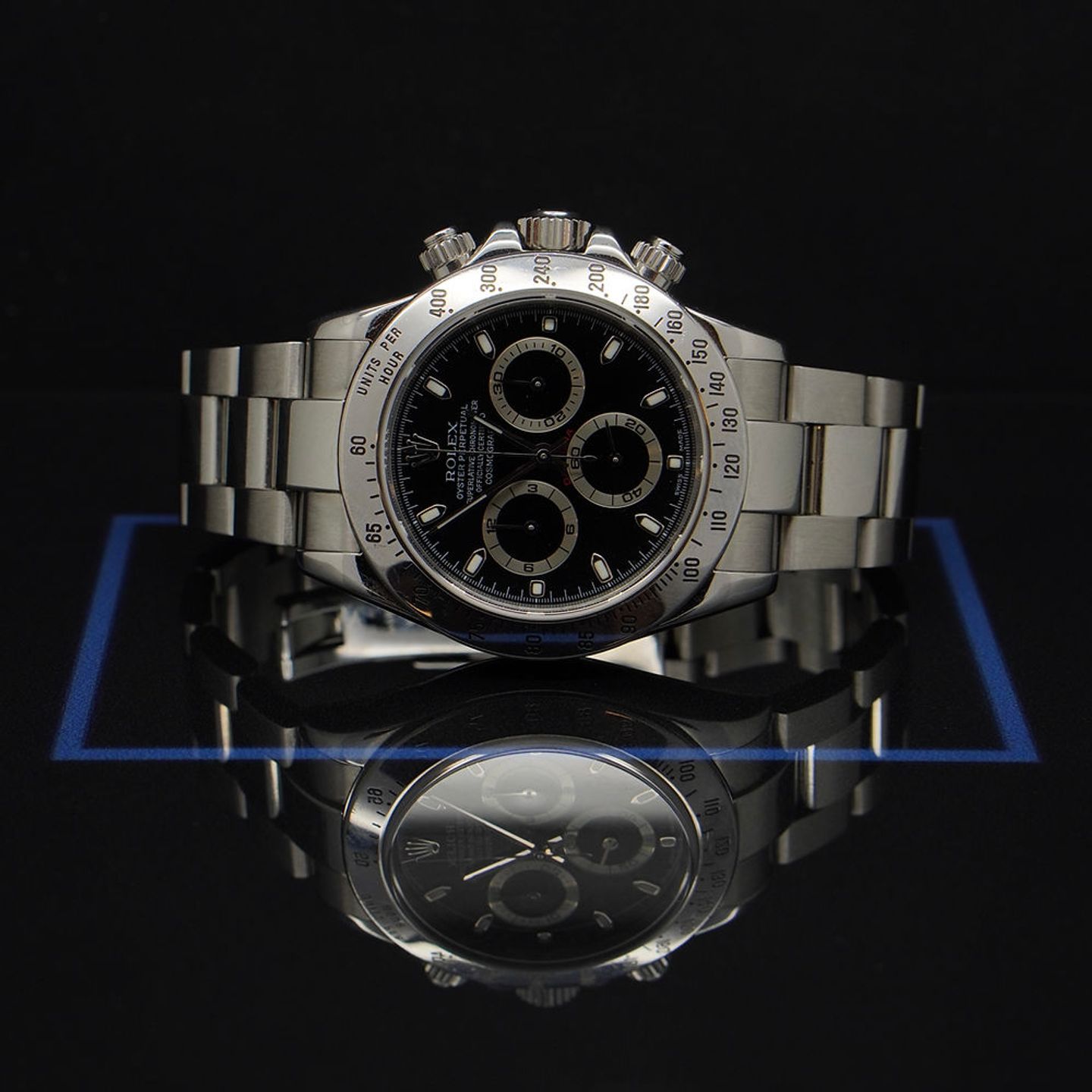 Rolex Daytona 16520 (2003) - Black dial 40 mm Steel case (6/8)