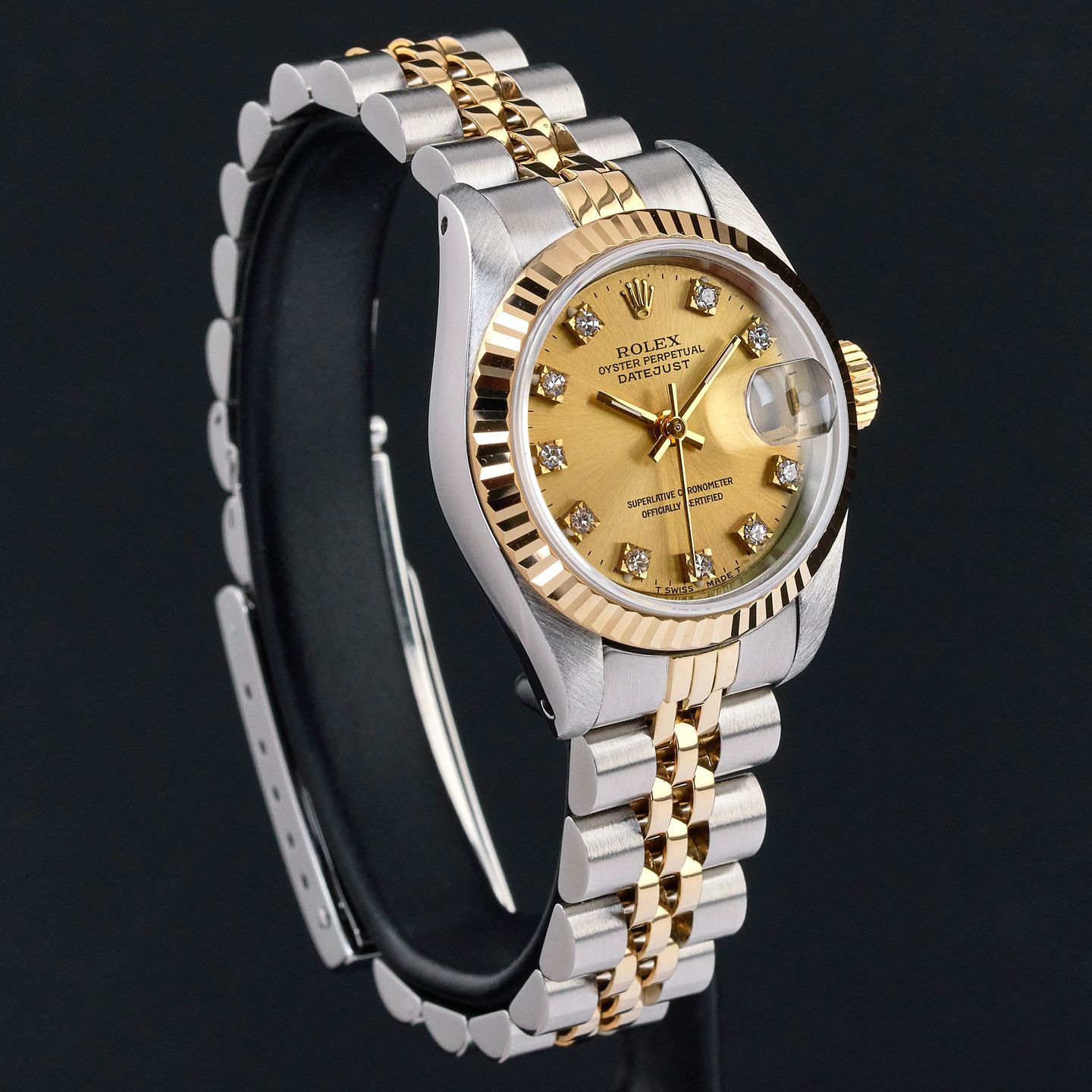 Rolex Lady-Datejust 69173 (1991) - 26 mm Gold/Steel case (5/8)