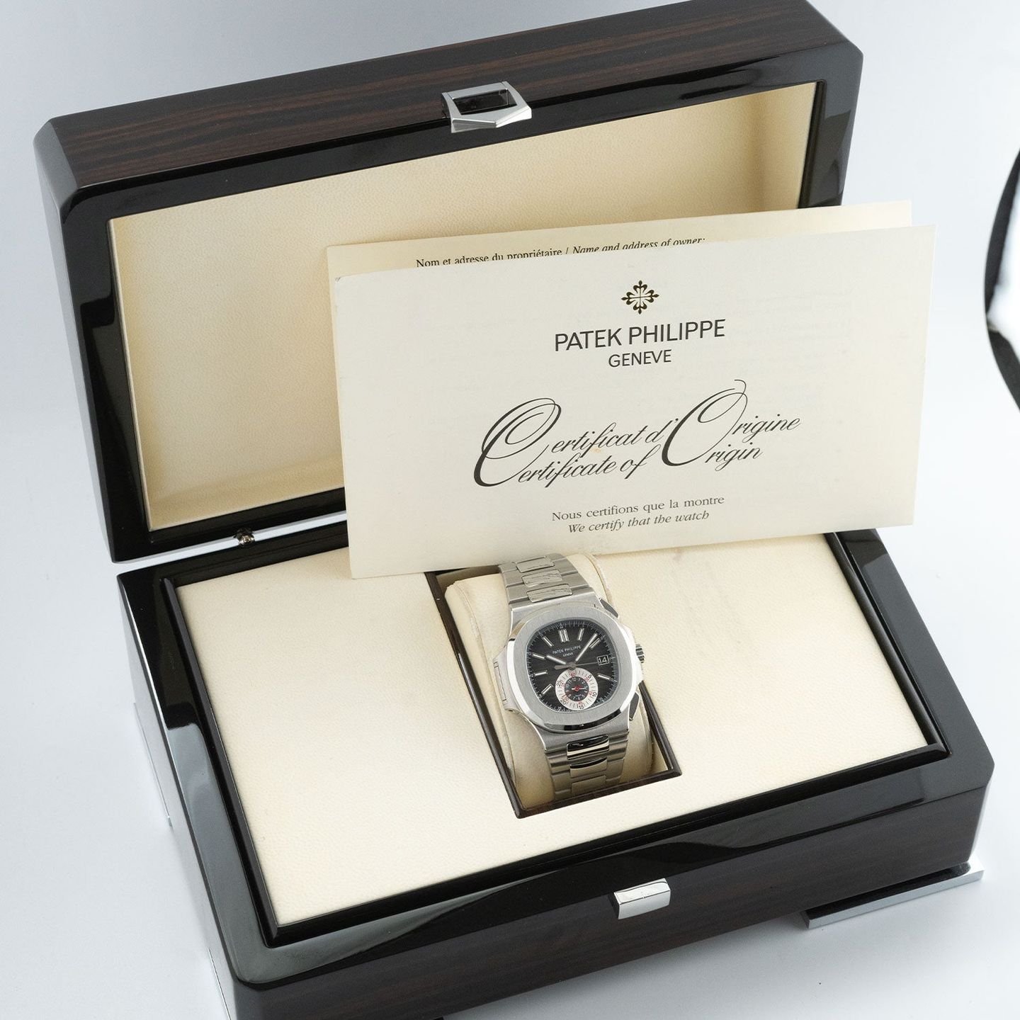 Patek Philippe Nautilus 5980/1A-014 (2010) - Black dial 41 mm Steel case (6/6)