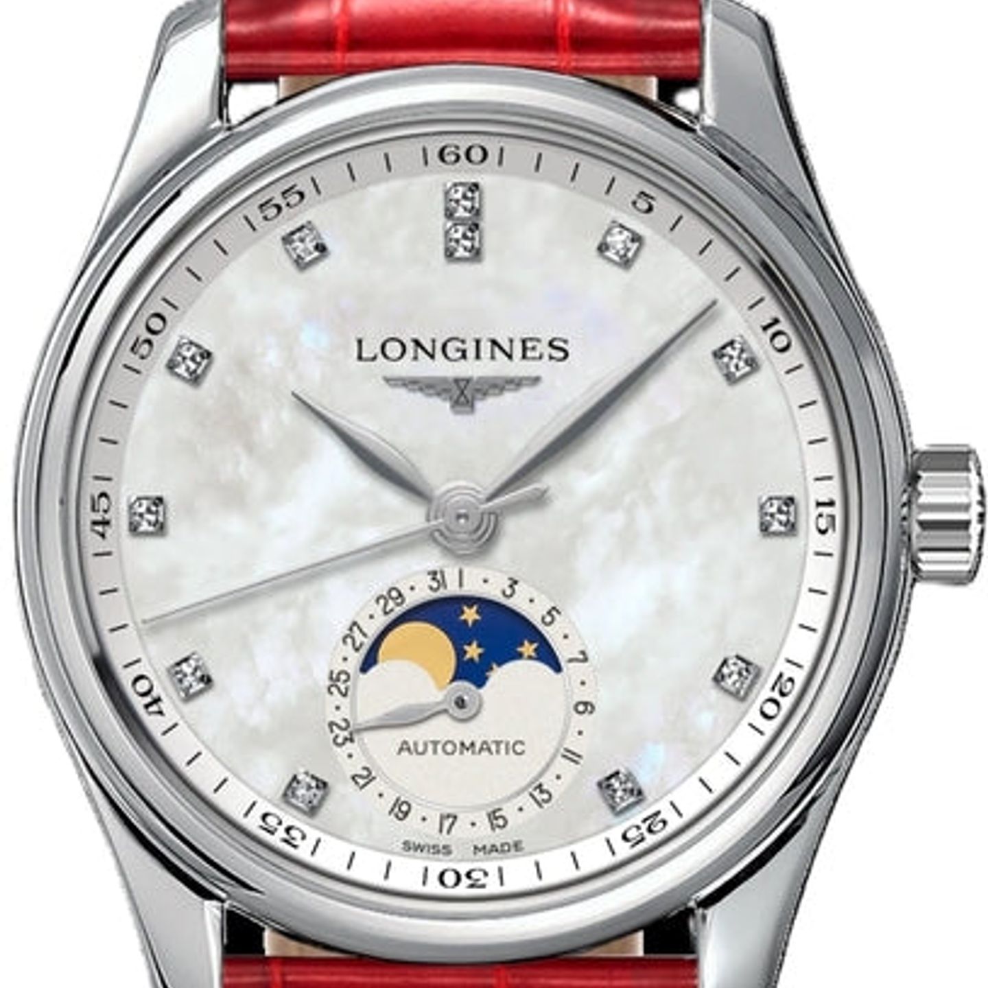 Longines Master Collection L2.409.4.87.2 (2025) - Pearl dial 34 mm Steel case (1/1)