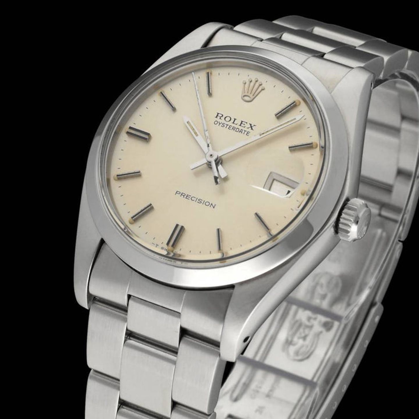 Rolex Oyster Precision 6694 (1981) - Silver dial 34 mm Steel case (5/7)