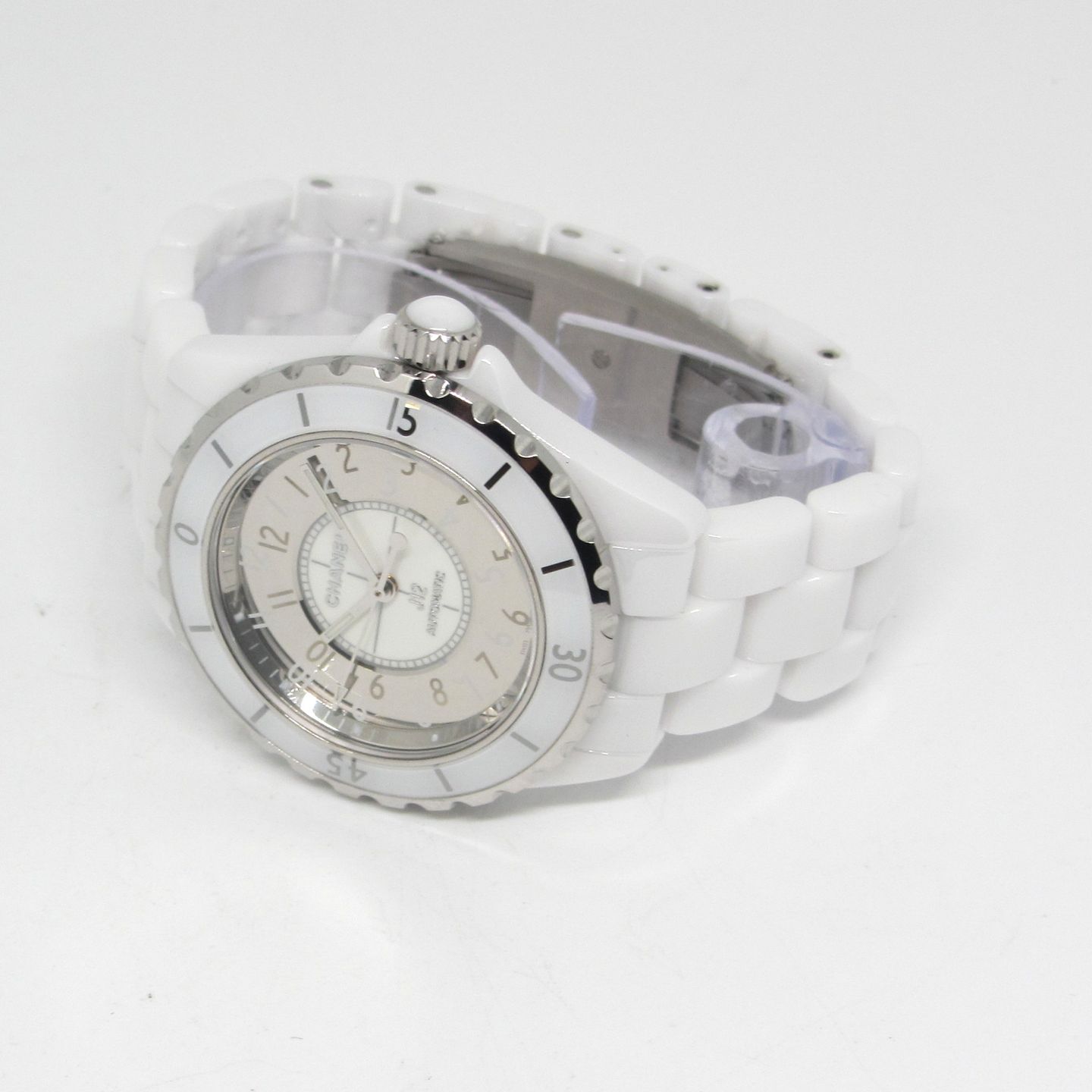 Chanel J12 J12 (Unknown (random serial)) - White dial 38 mm Ceramic case (2/6)