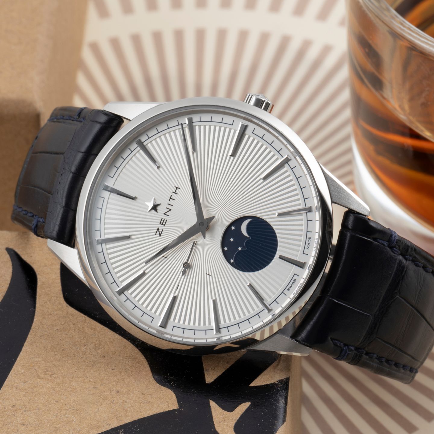 Zenith Elite 03.3100.692/01.C922 (Onbekend (willekeurig serienummer)) - Zilver wijzerplaat 40mm Staal (2/8)