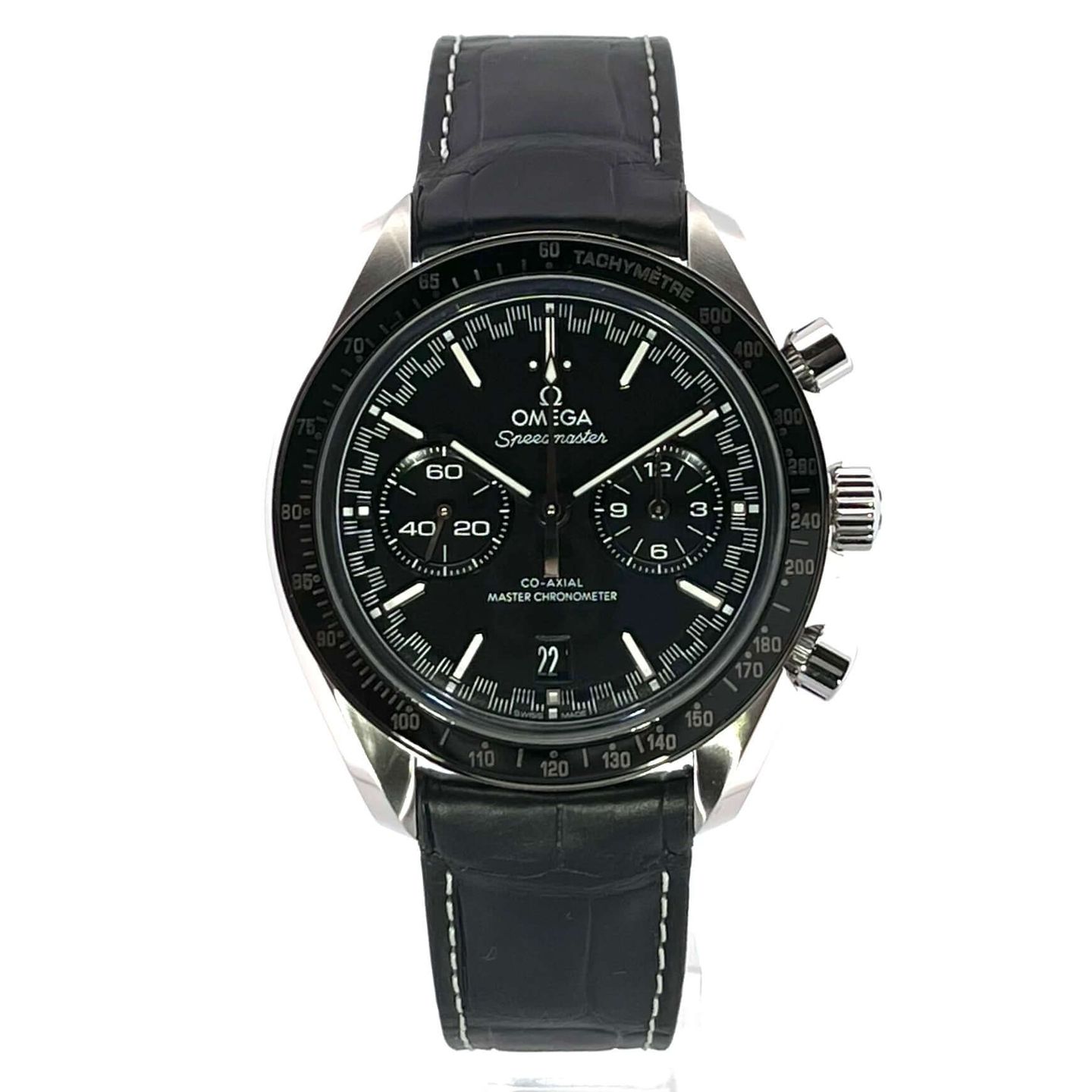 Omega Speedmaster Racing 329.33.44.51.01.001 (2023) - Black dial 44 mm Steel case (2/8)