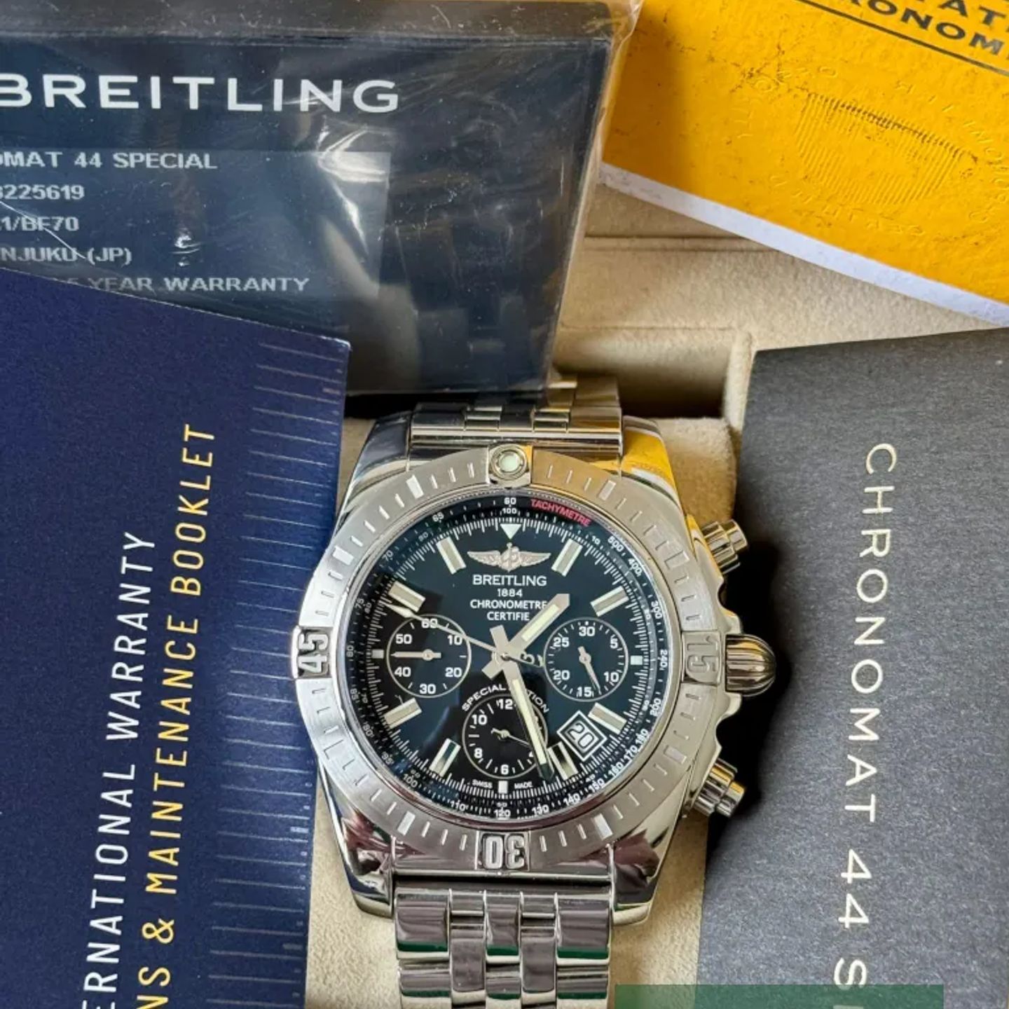 Breitling Chronomat 44 AB0115 (2019) - 44mm Staal (7/7)