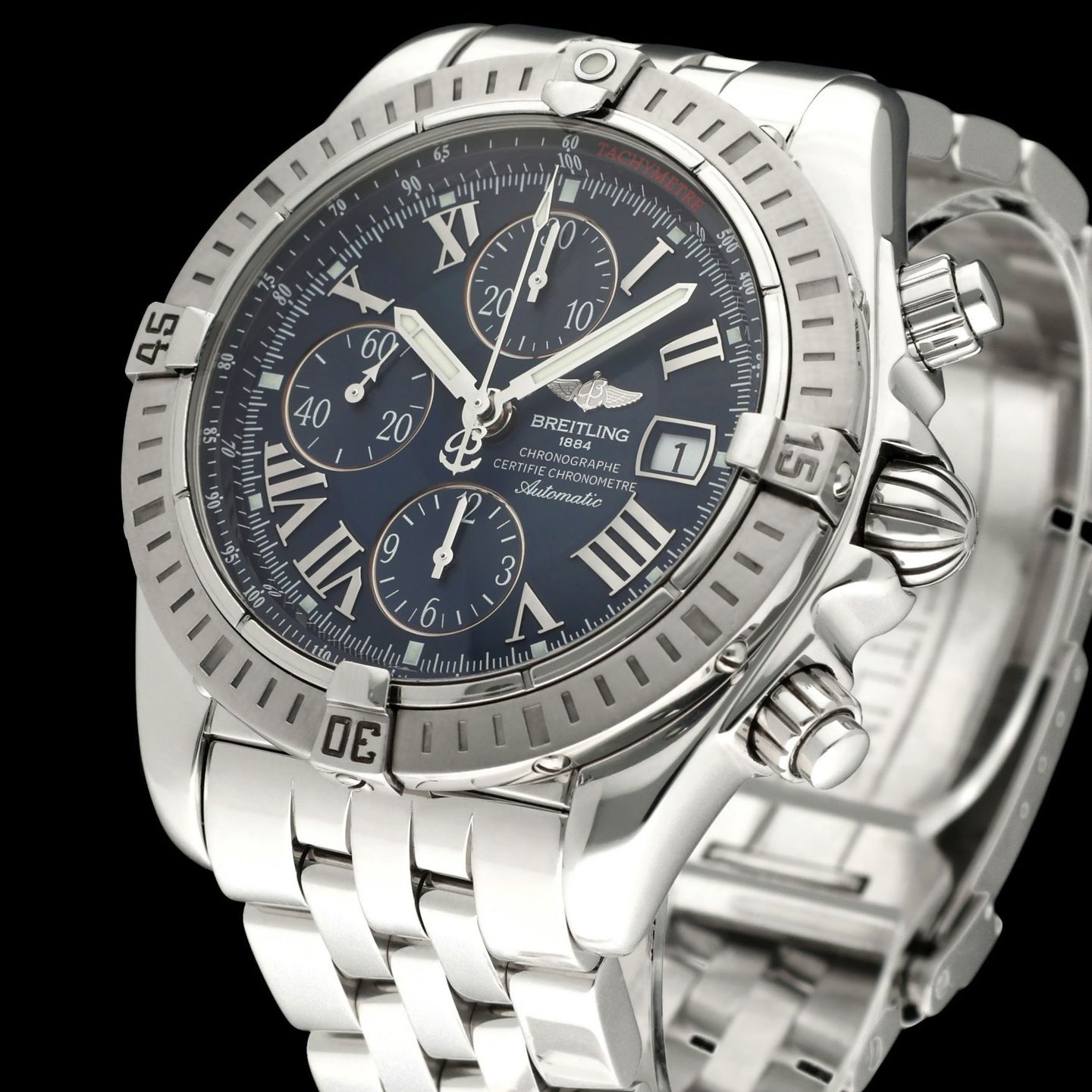 Breitling Chronomat Evolution A13356 (2008) - 44 mm Steel case (7/8)