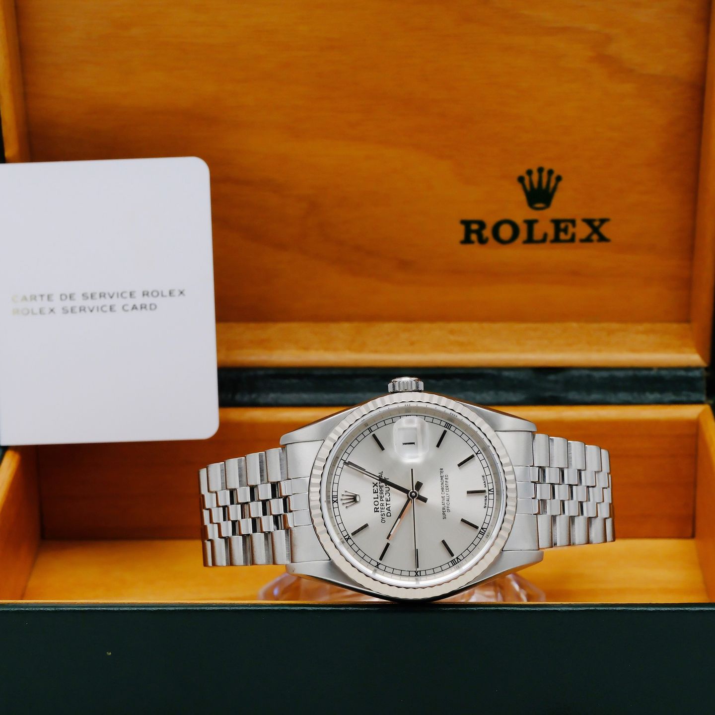 Rolex Datejust 36 16234 (1991) - 36 mm Steel case (3/8)