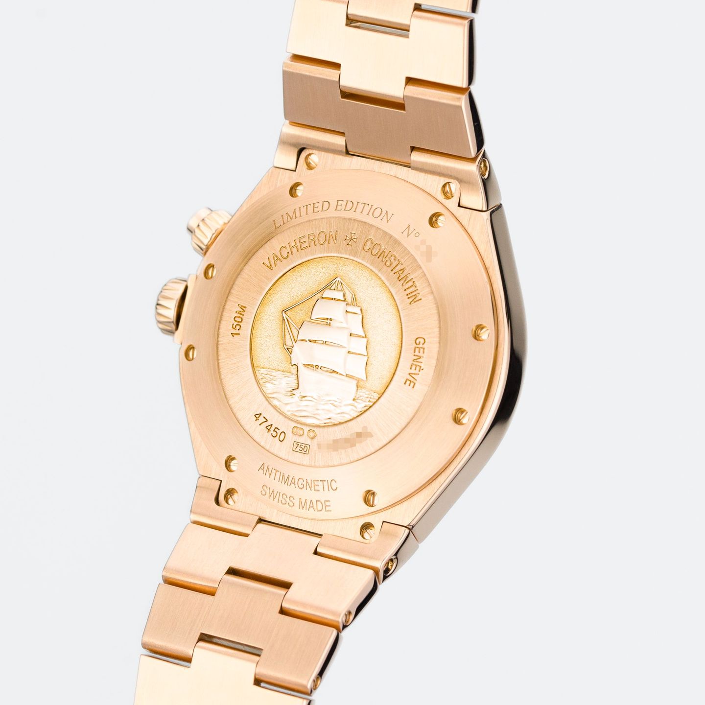 Vacheron Constantin Overseas Dual Time 47450/B01R-9229 (2007) - Brown dial 43 mm Rose Gold case (4/8)