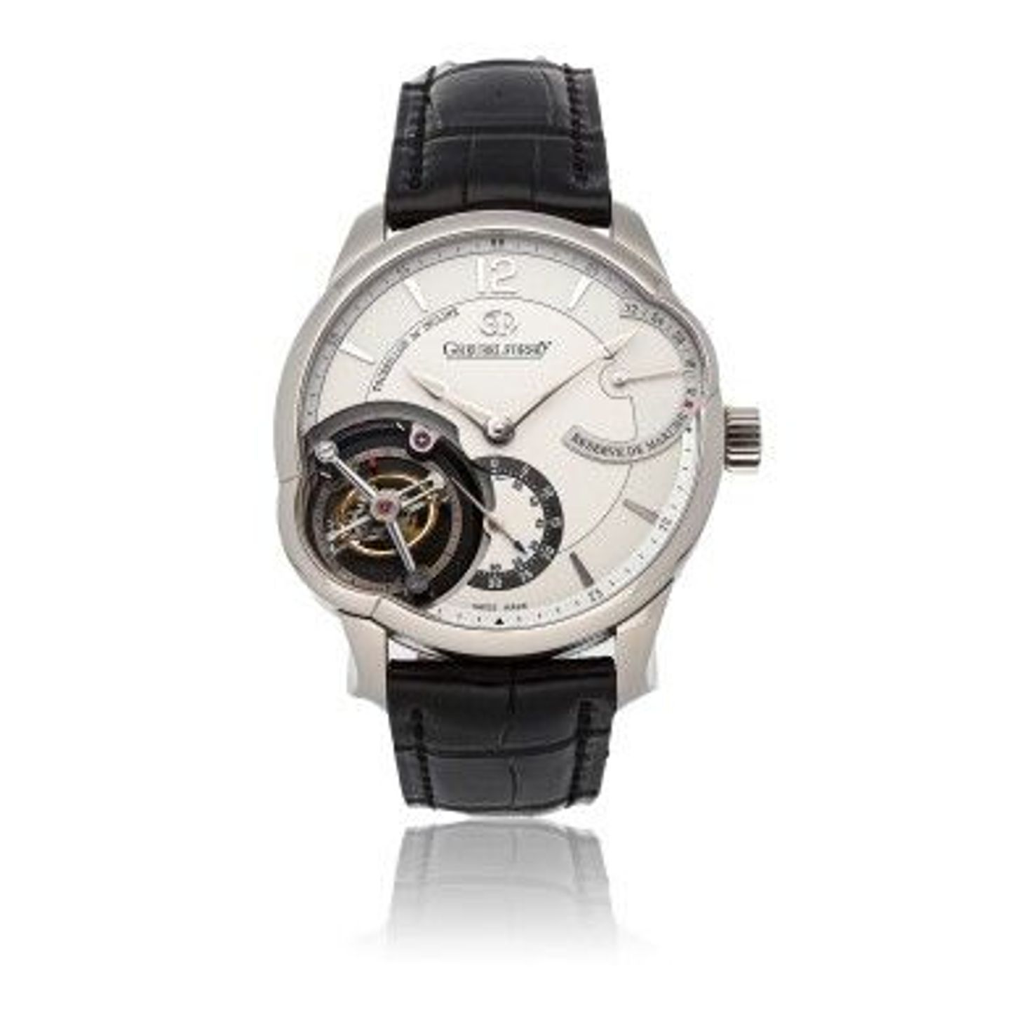 Greubel Forsey Unknown GF01PTCN (Unknown (random serial)) - Silver dial 43 mm White Gold case (1/5)