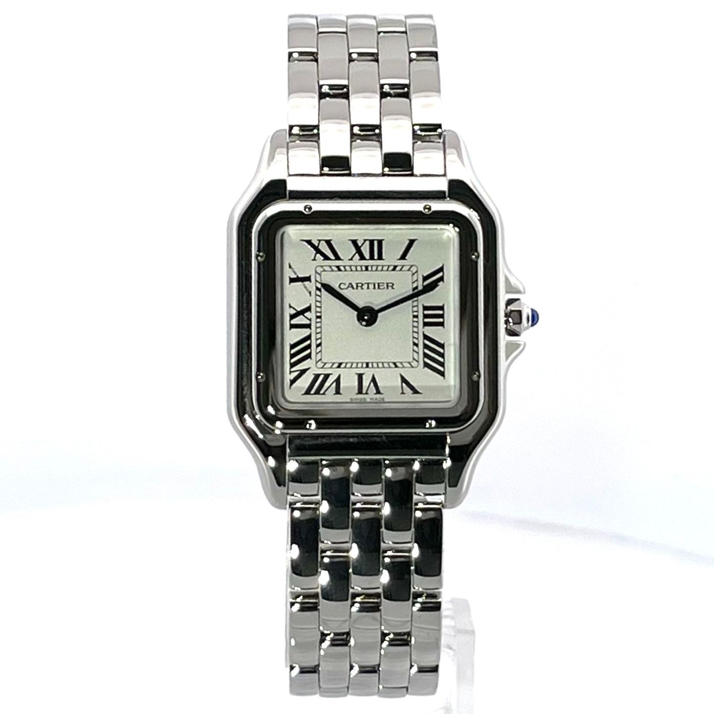 Cartier Panthère WSPN0007 (2024) - Wit wijzerplaat 37mm Staal (1/7)