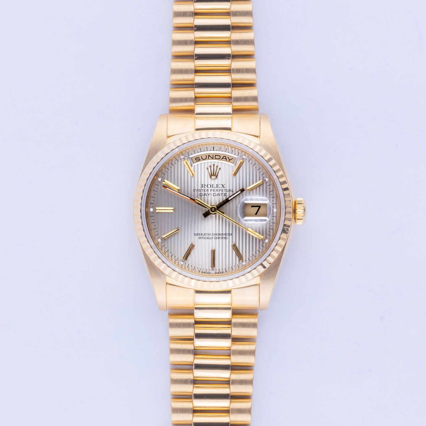 Rolex Day-Date 36 18238 (1993) - 36 mm Yellow Gold case (3/8)