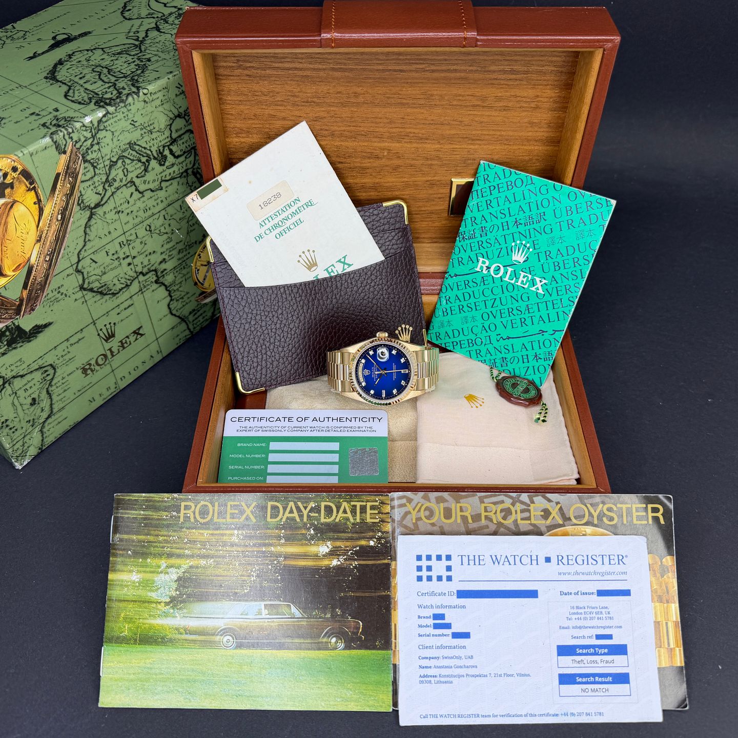 Rolex Day-Date 36 18238 (1991) - 36 mm Yellow Gold case (3/8)