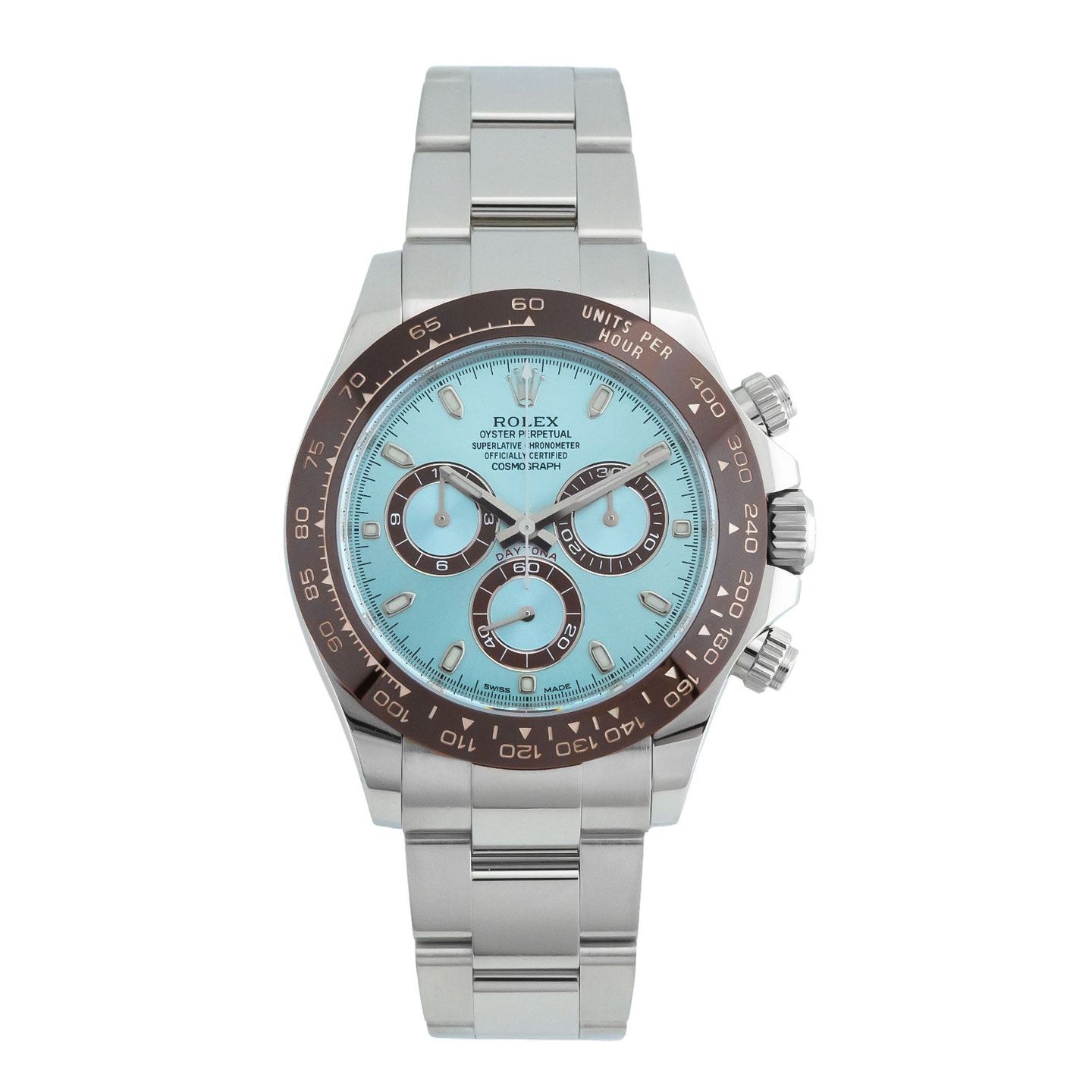 Rolex Daytona 116506 (2021) - Blue dial 40 mm Platinum case (1/4)