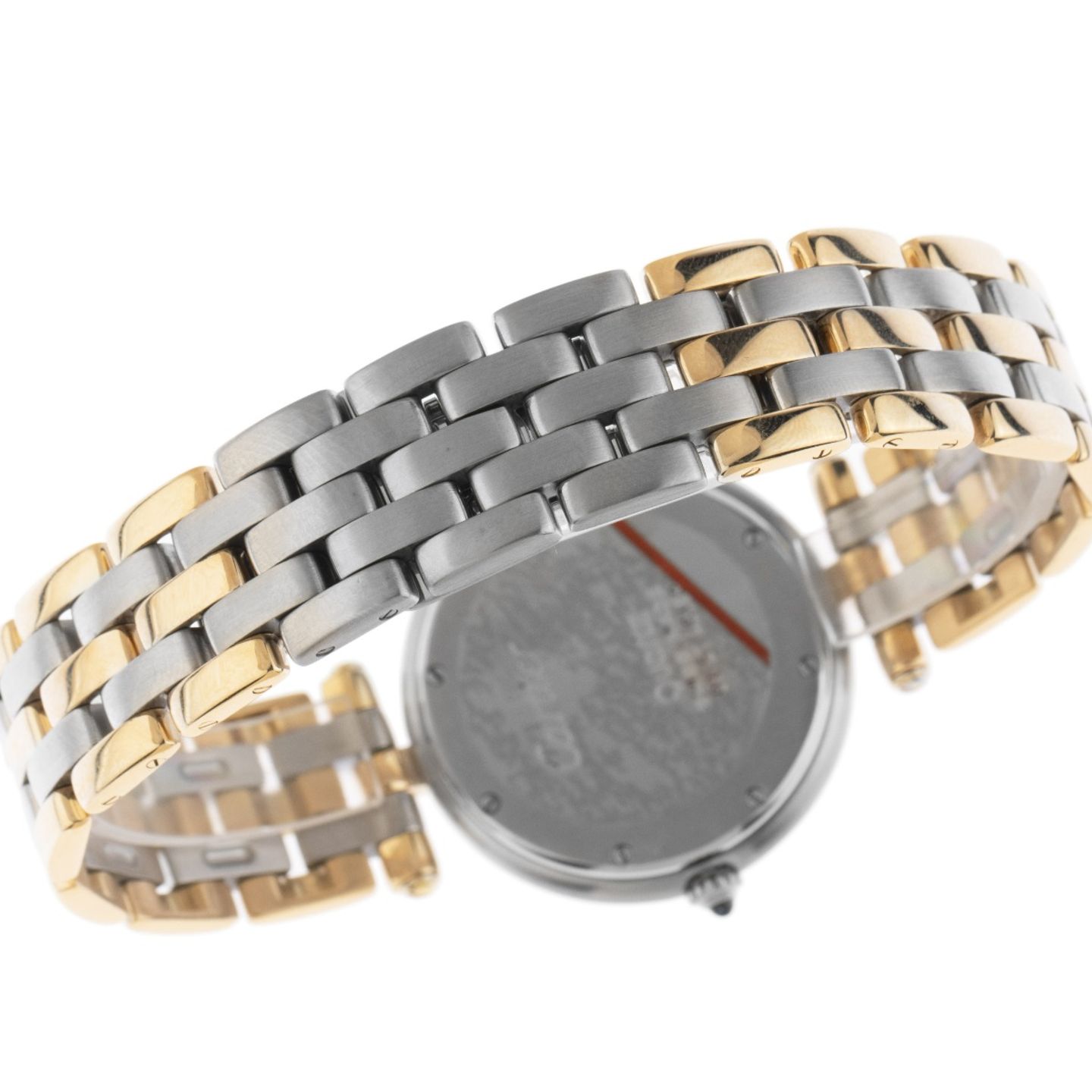 Cartier Panthère 8396 (1989) - Champagne dial 29 mm Gold/Steel case (7/8)