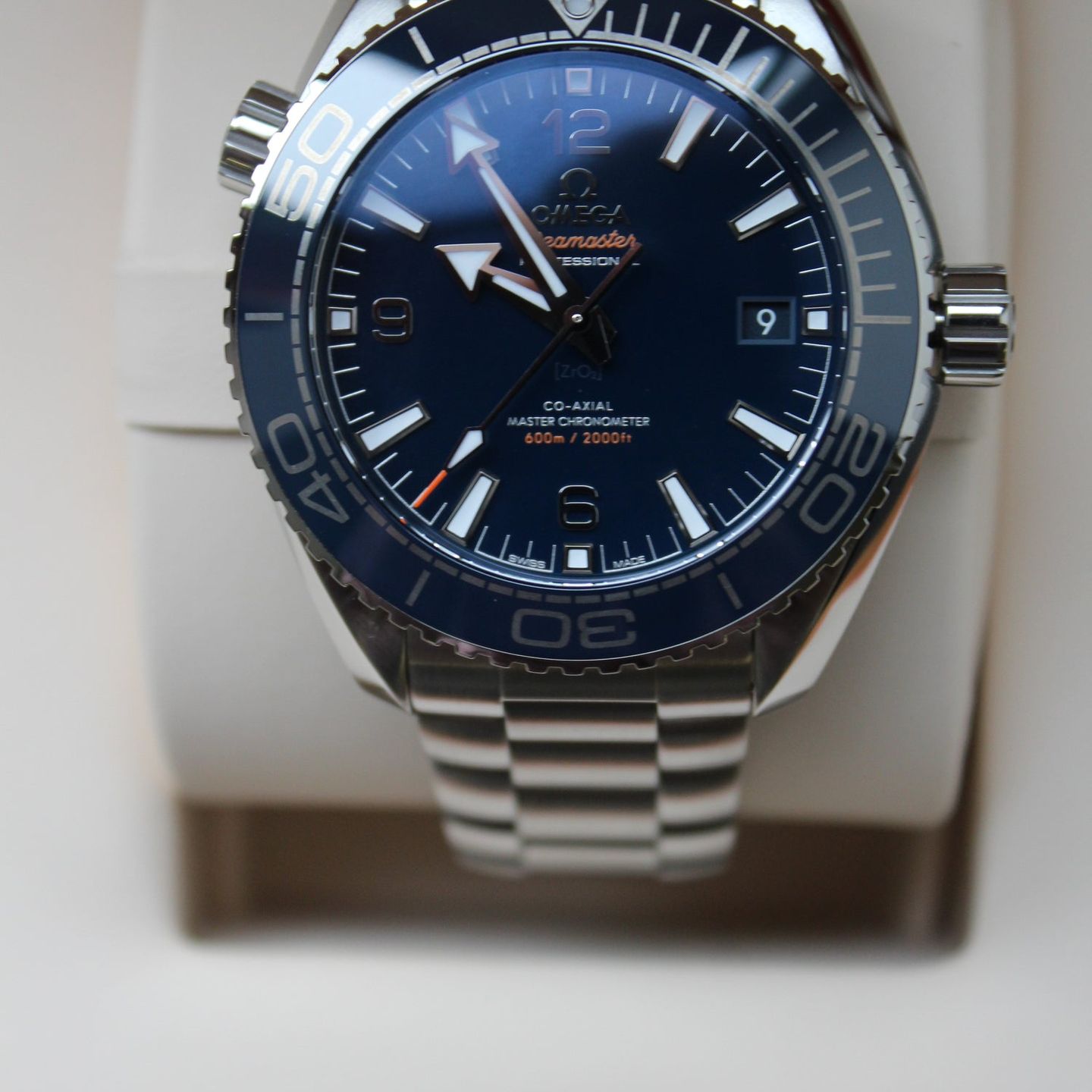 Omega Seamaster Planet Ocean 215.30.44.21.03.001 (2025) - Blue dial 44 mm Steel case (1/4)